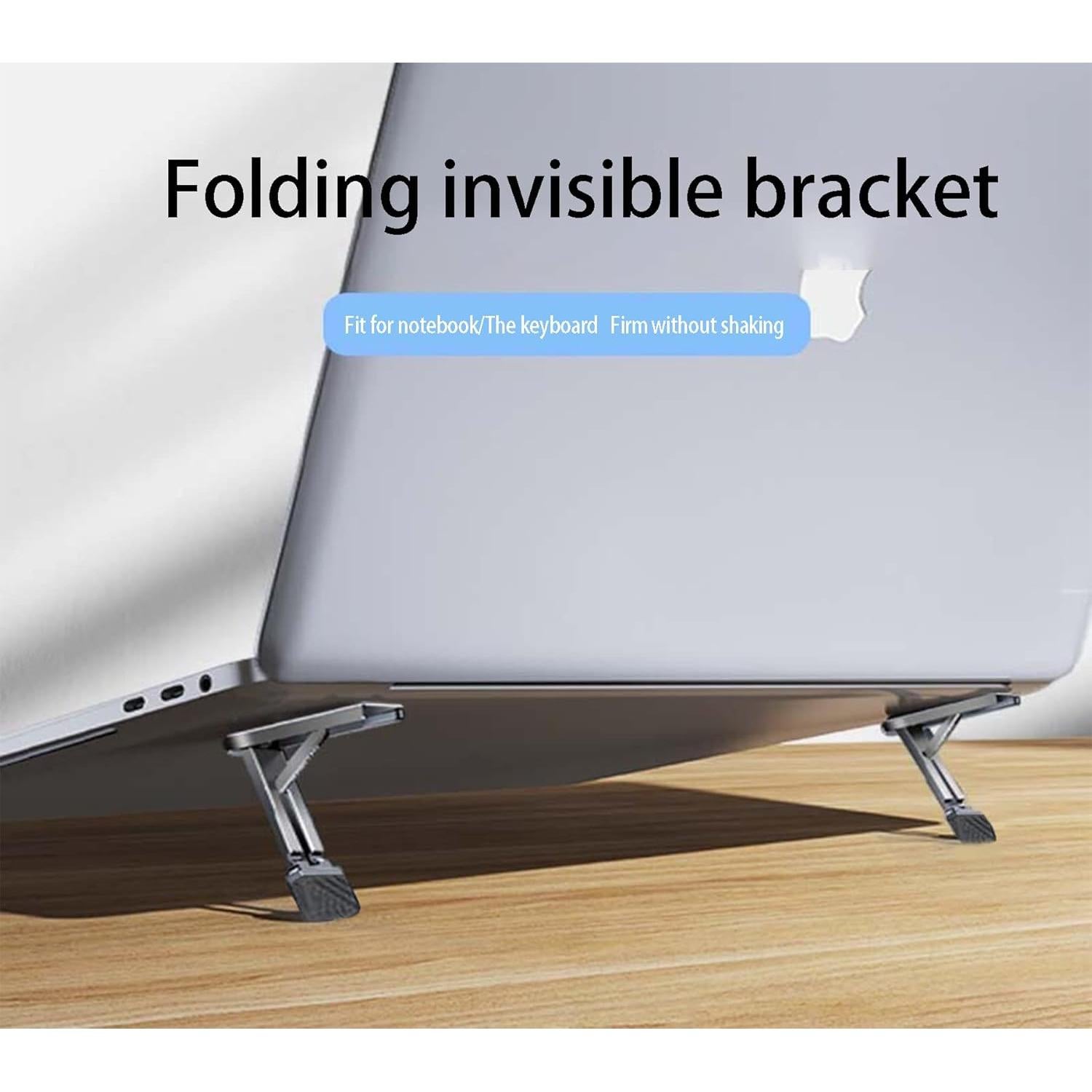 Soporte de Laptop Ergonómico Aluminio Portátil H22-4