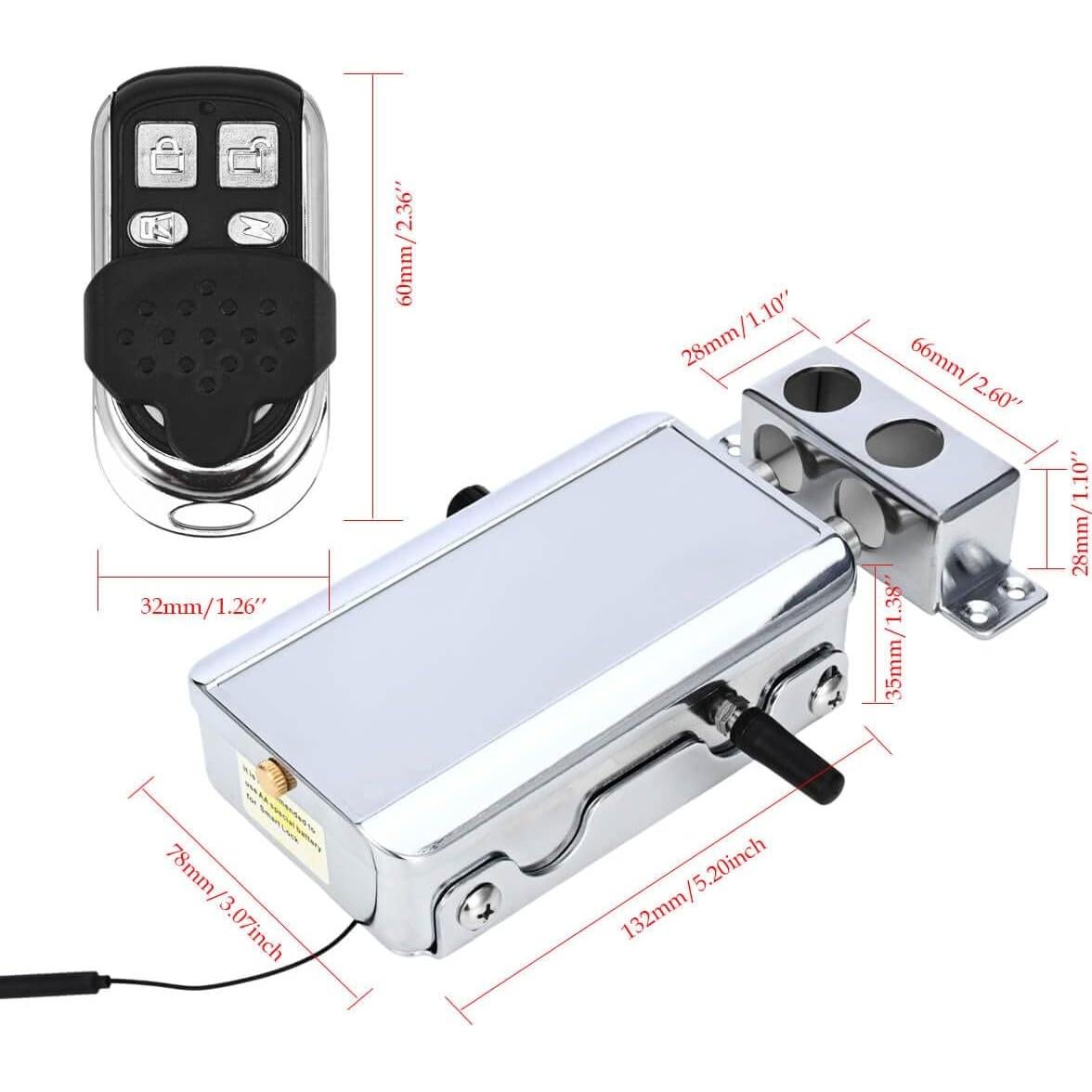 Cerradura Electrónica YUHANUS HXQ908BT Antirrobo Control Remoto
