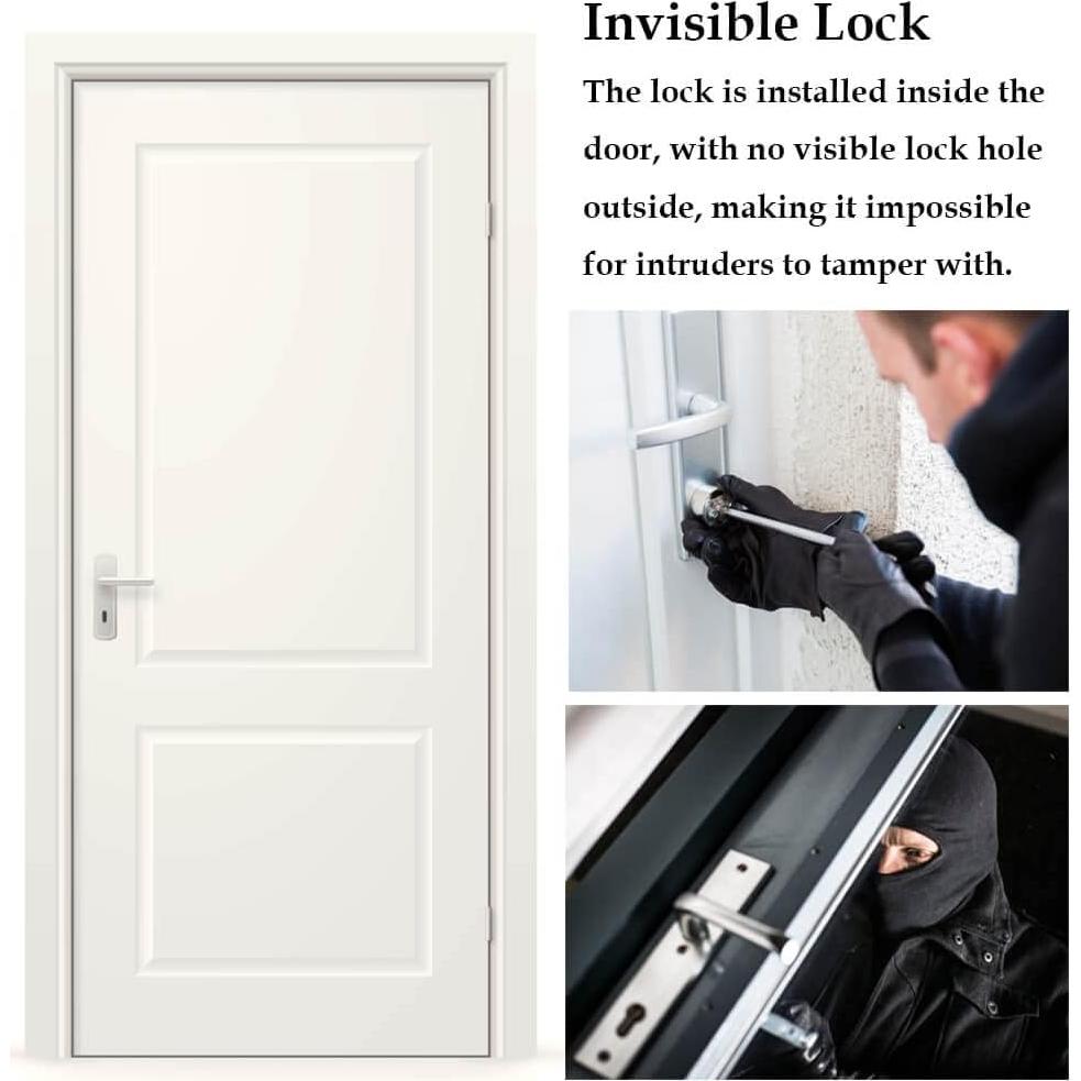 Cerradura Electrónica YUHANUS HXQ908BT Antirrobo Control Remoto