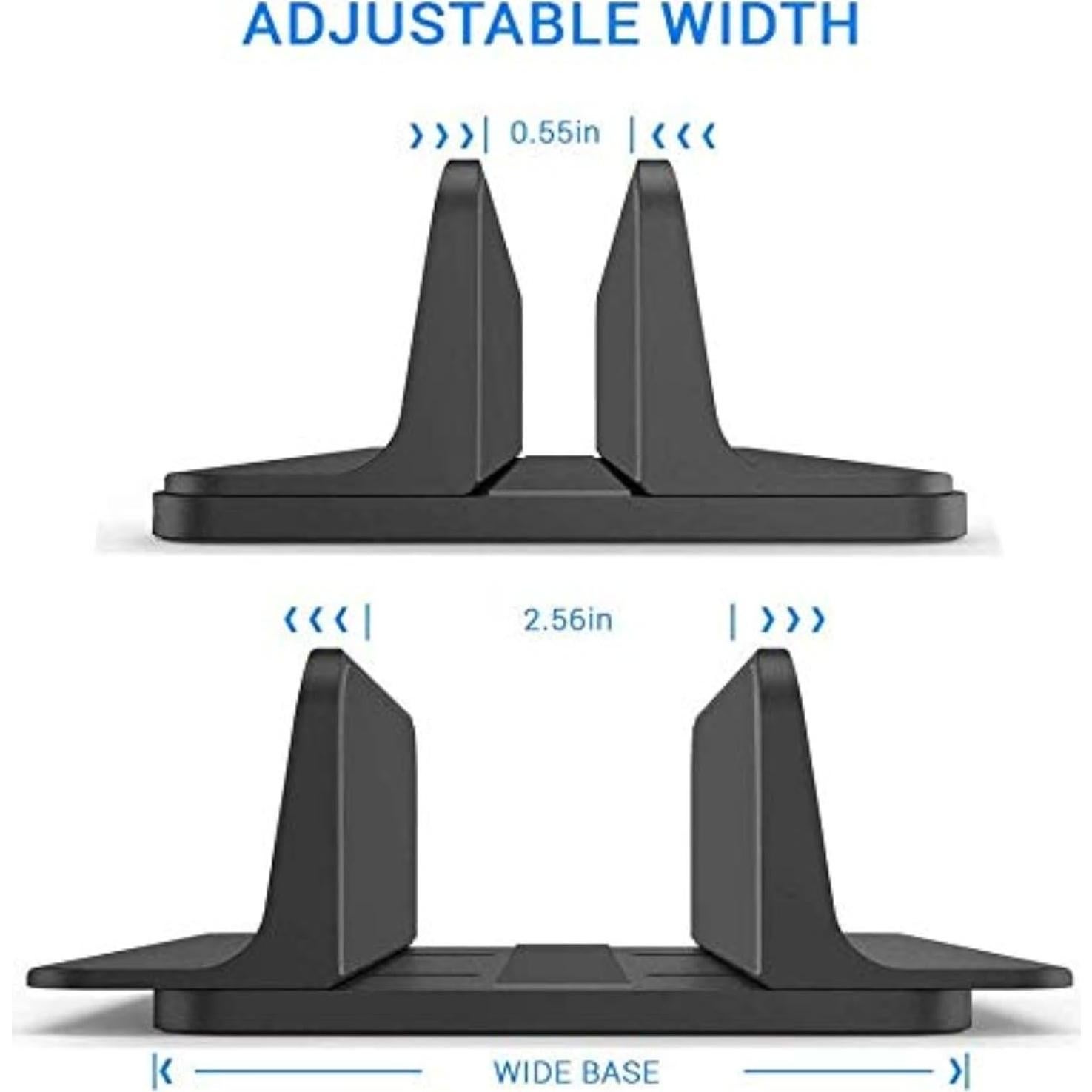 Soporte Ajustable para Laptop POANW hasta 43.9 cm Negro