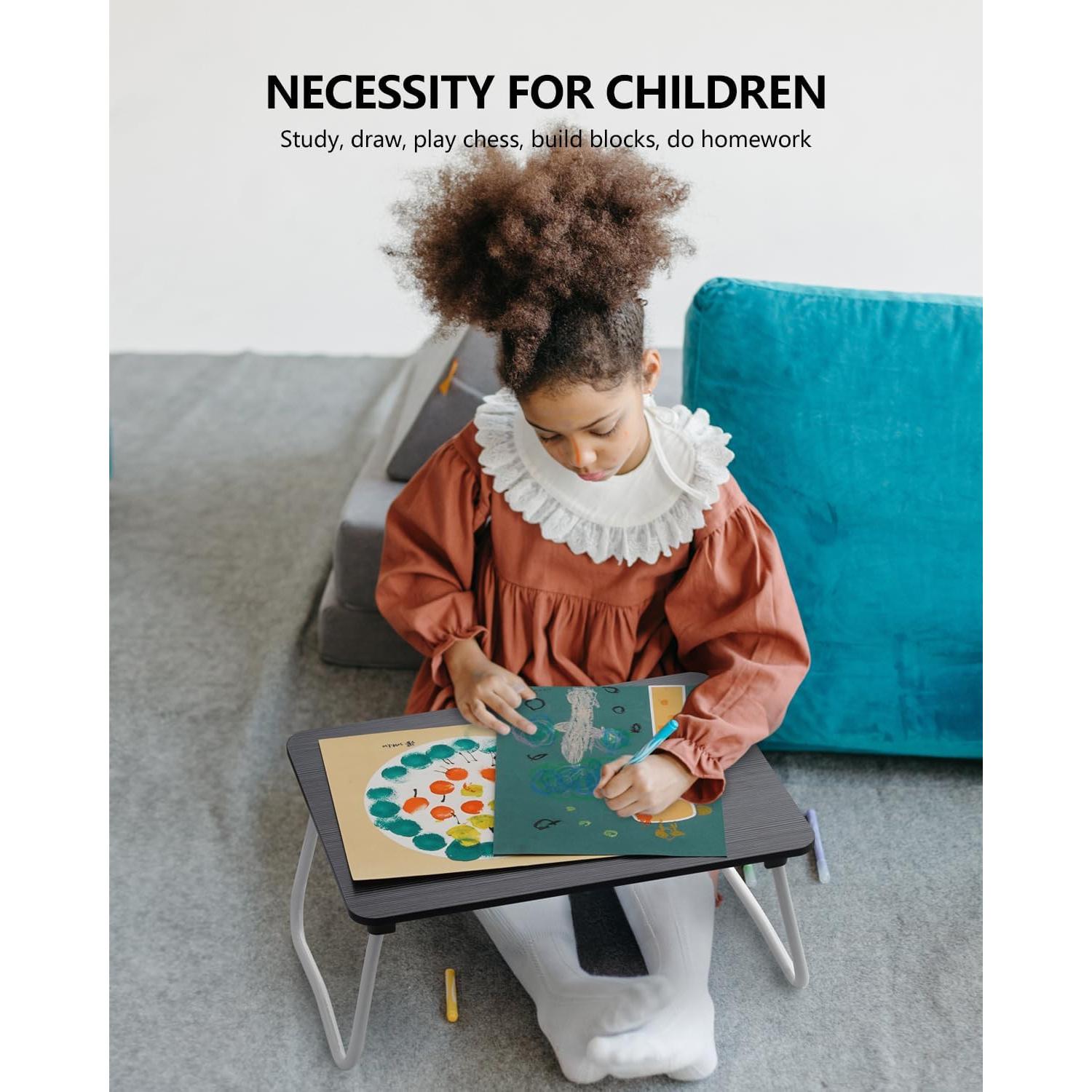 Escritorio portátil plegable ZEAPTAC para laptop - Negro