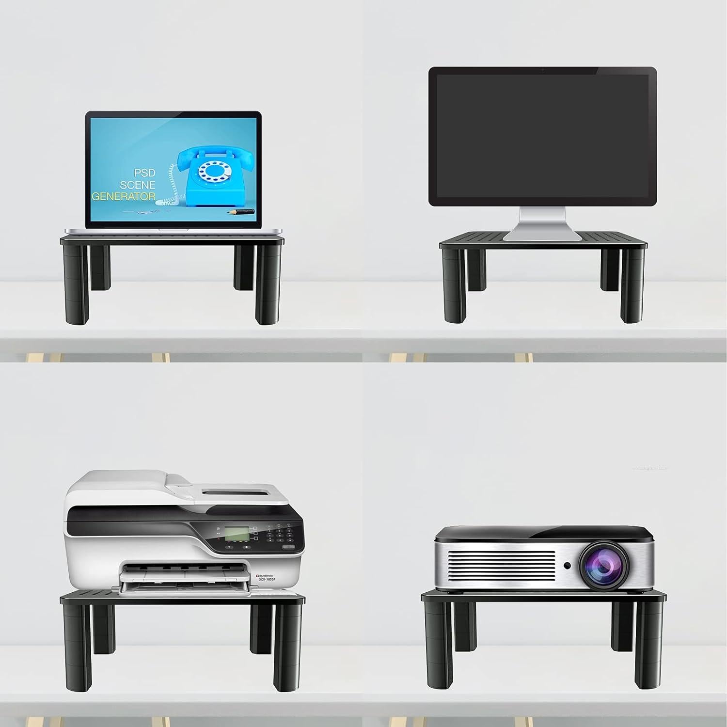 Soporte para Monitor Pholiten Riser Ajustable hasta 20 kg