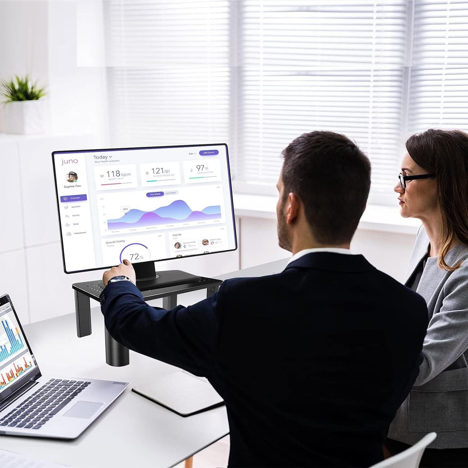 Soporte para Monitor Pholiten Riser Ajustable hasta 20 kg