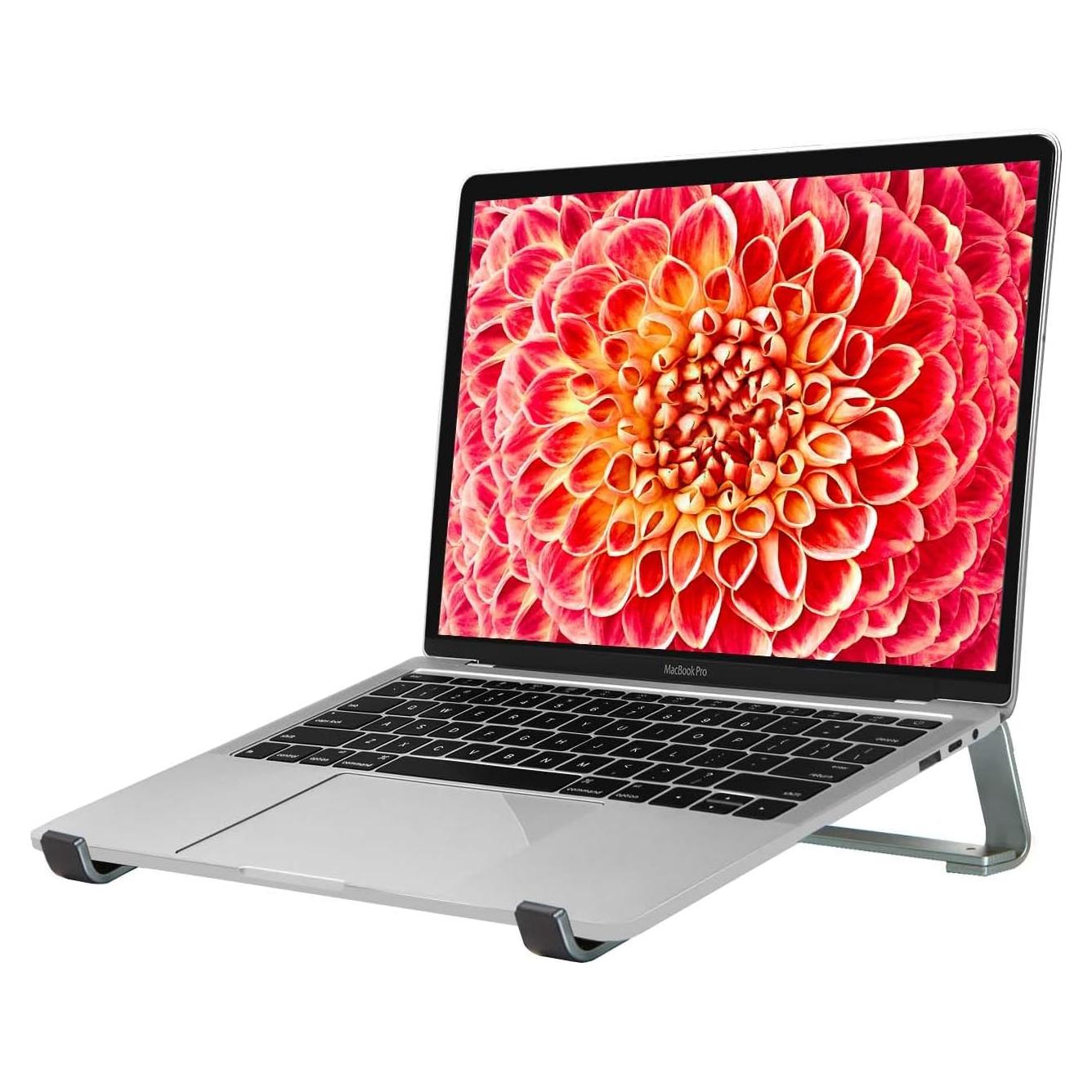 Soporte de Laptop Ergonómico Thibault Aluminio Ventilado 14-17"