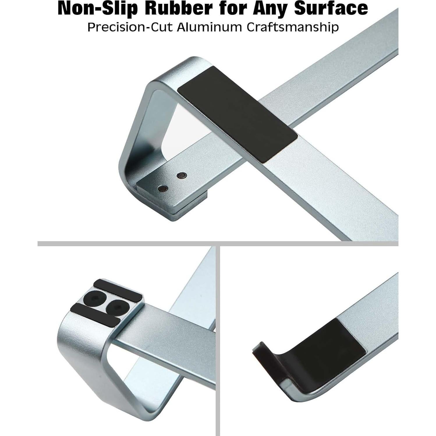 Soporte de Laptop Ergonómico Thibault Aluminio Ventilado 14-17"