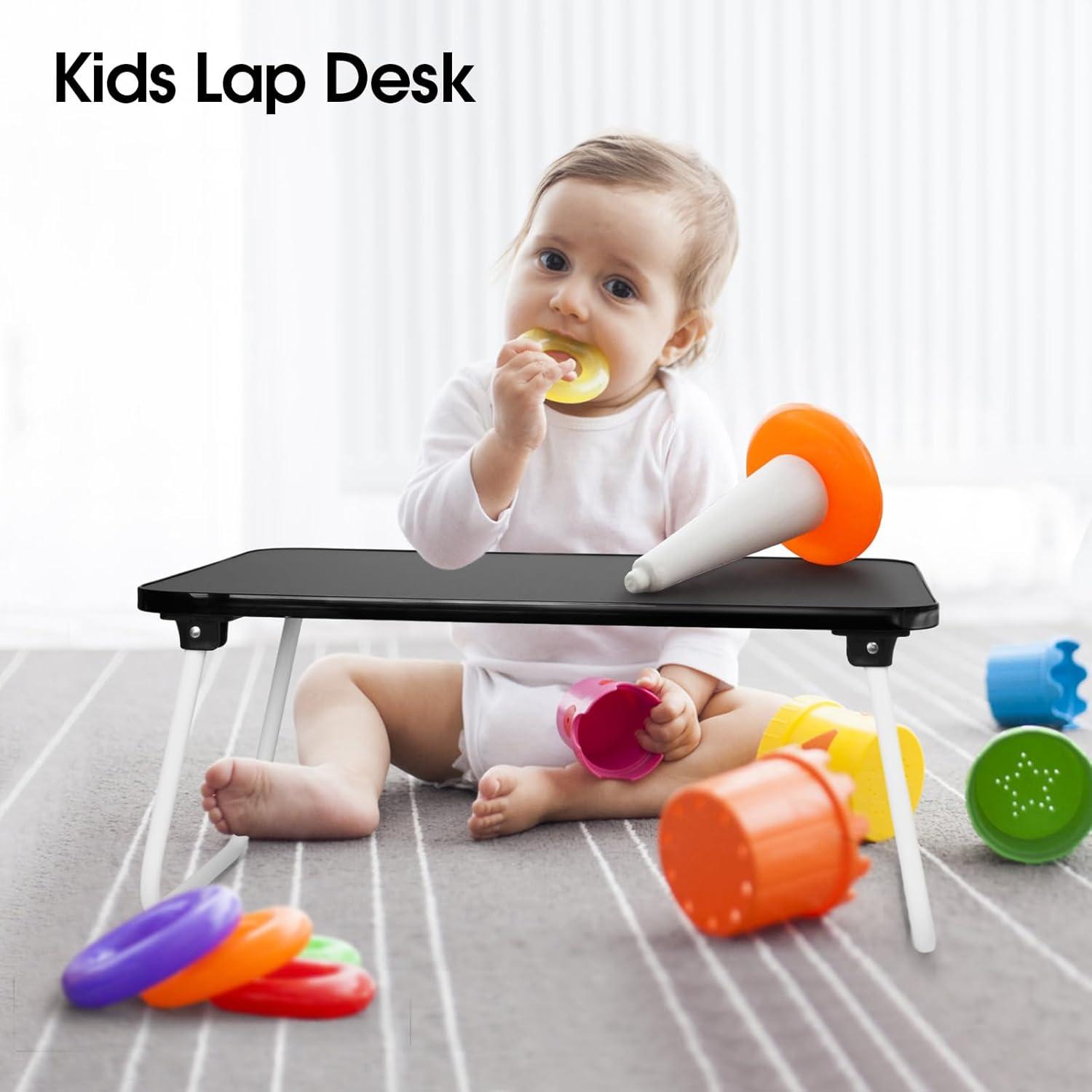 Bandeja Plegable para Computadora Portátil Ybj-ake Negra 43x31cm