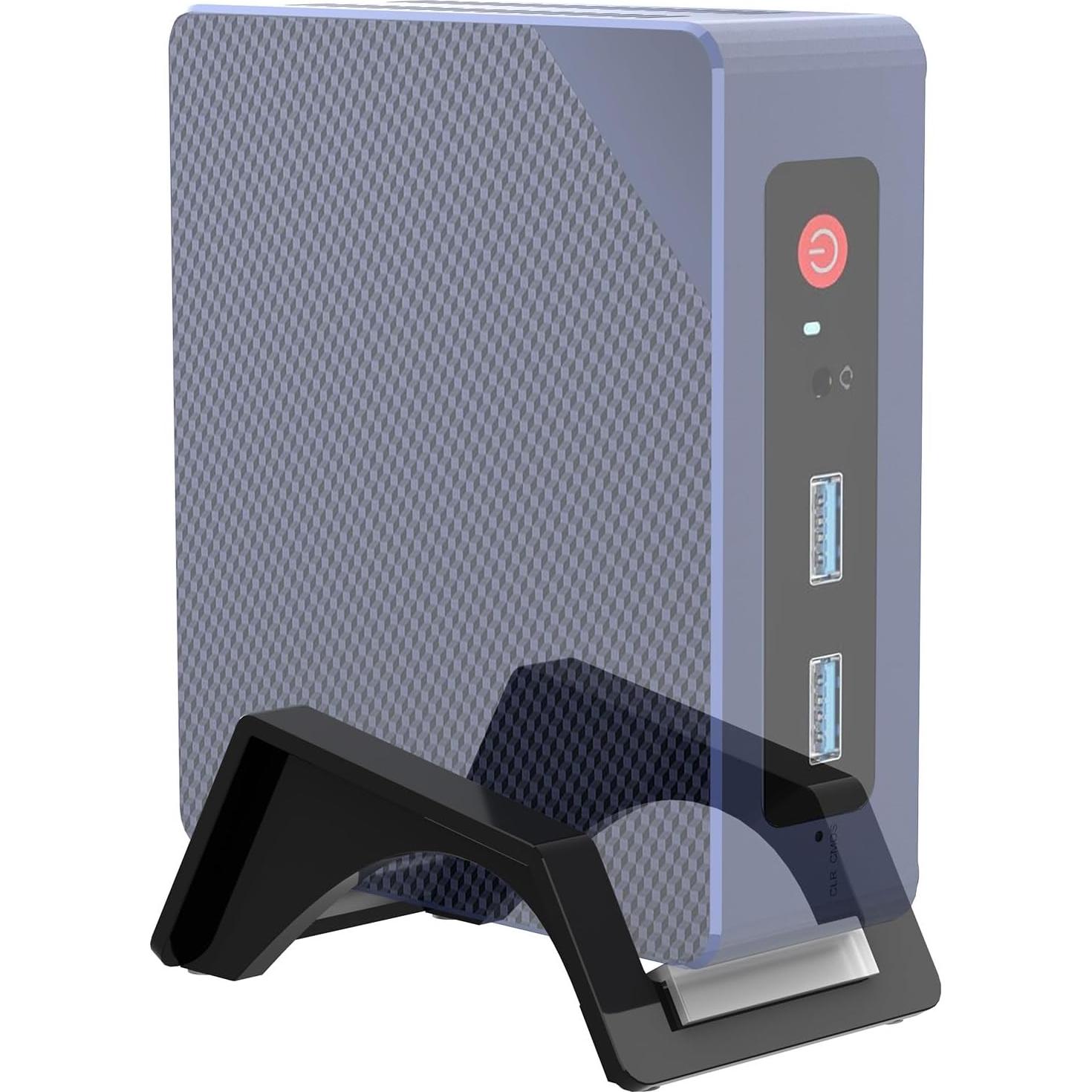 Soporte Vertical Mini PC CaSZLUTION para Beelink S12 Pro Negro