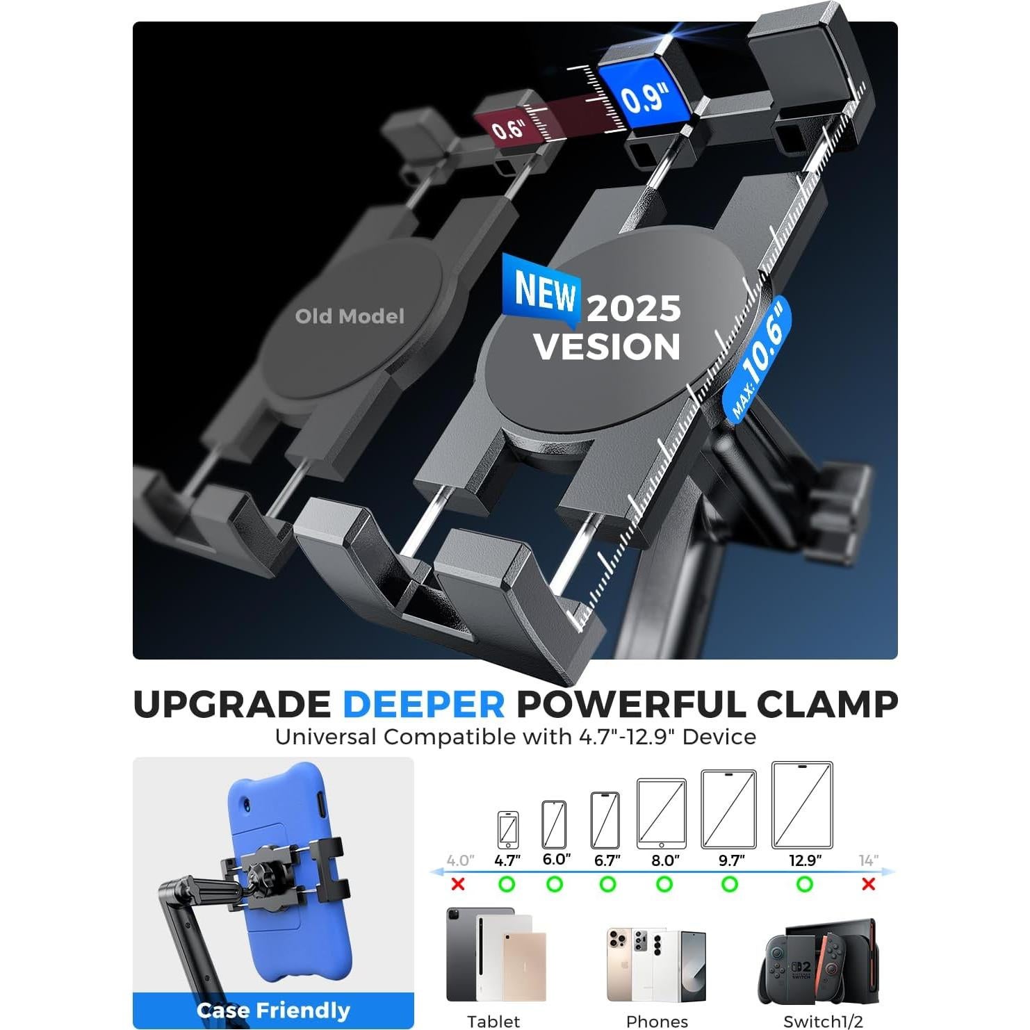 Soporte para Tablet eSamcore para Portavasos de Coche 38.1 cm