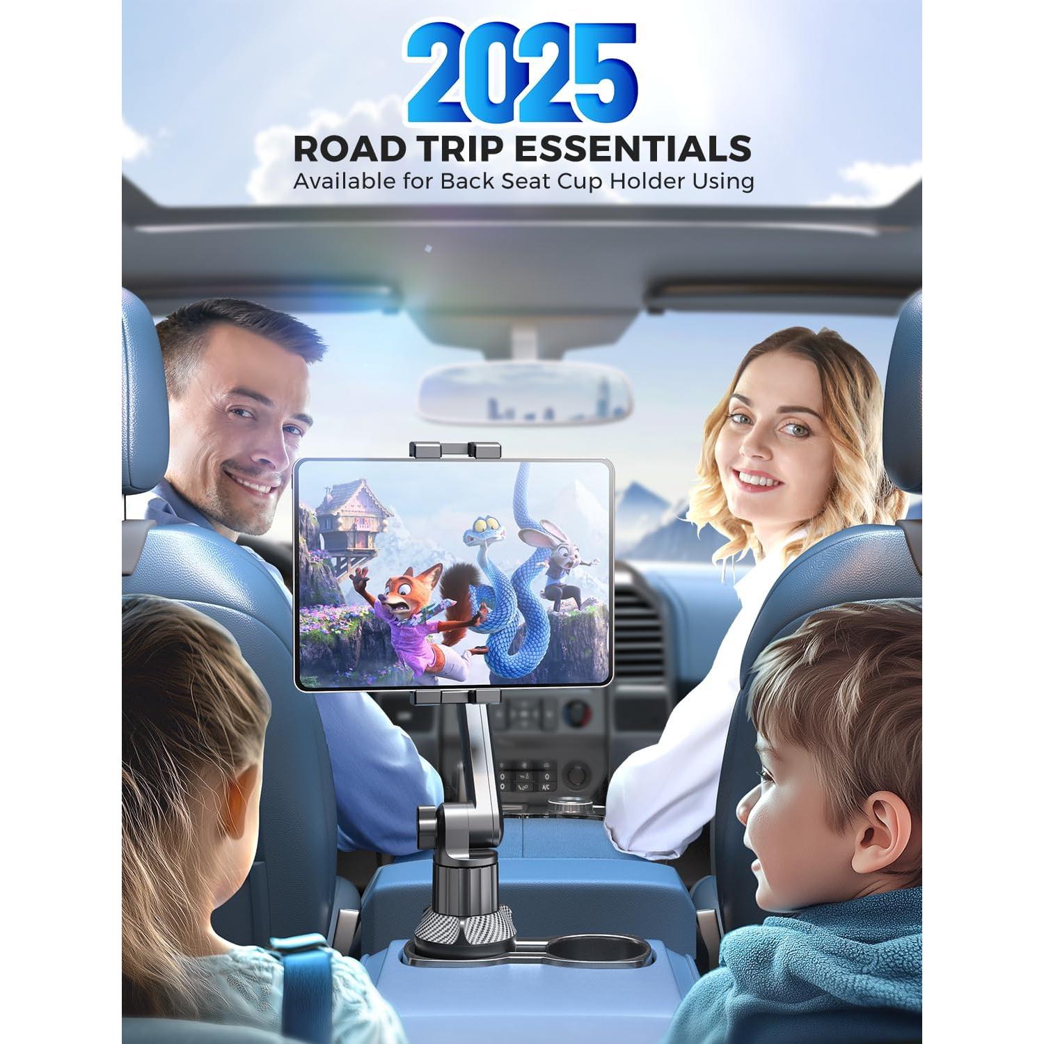 Soporte para Tablet eSamcore para Portavasos de Coche 38.1 cm