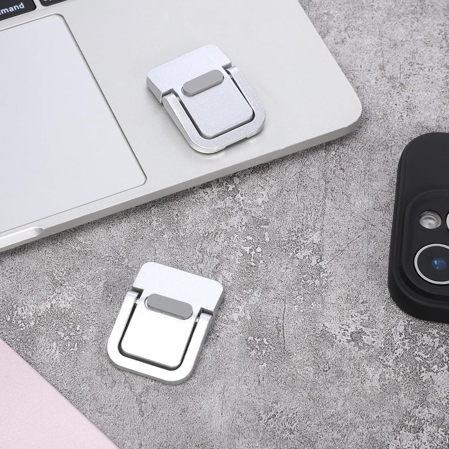 Soporte Elevador de Teclado SynHHergyx 2 Pcs Plata Portátil