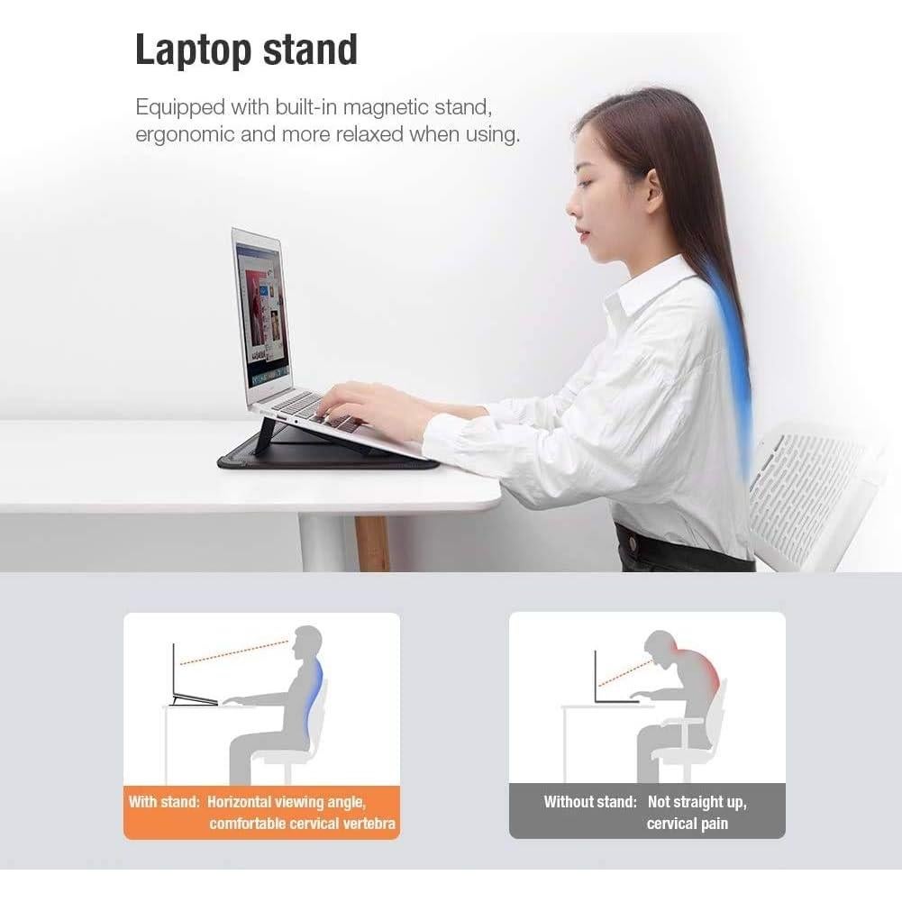 Funda para Laptop Nillkin 15.6" con Soporte y Alfombrilla