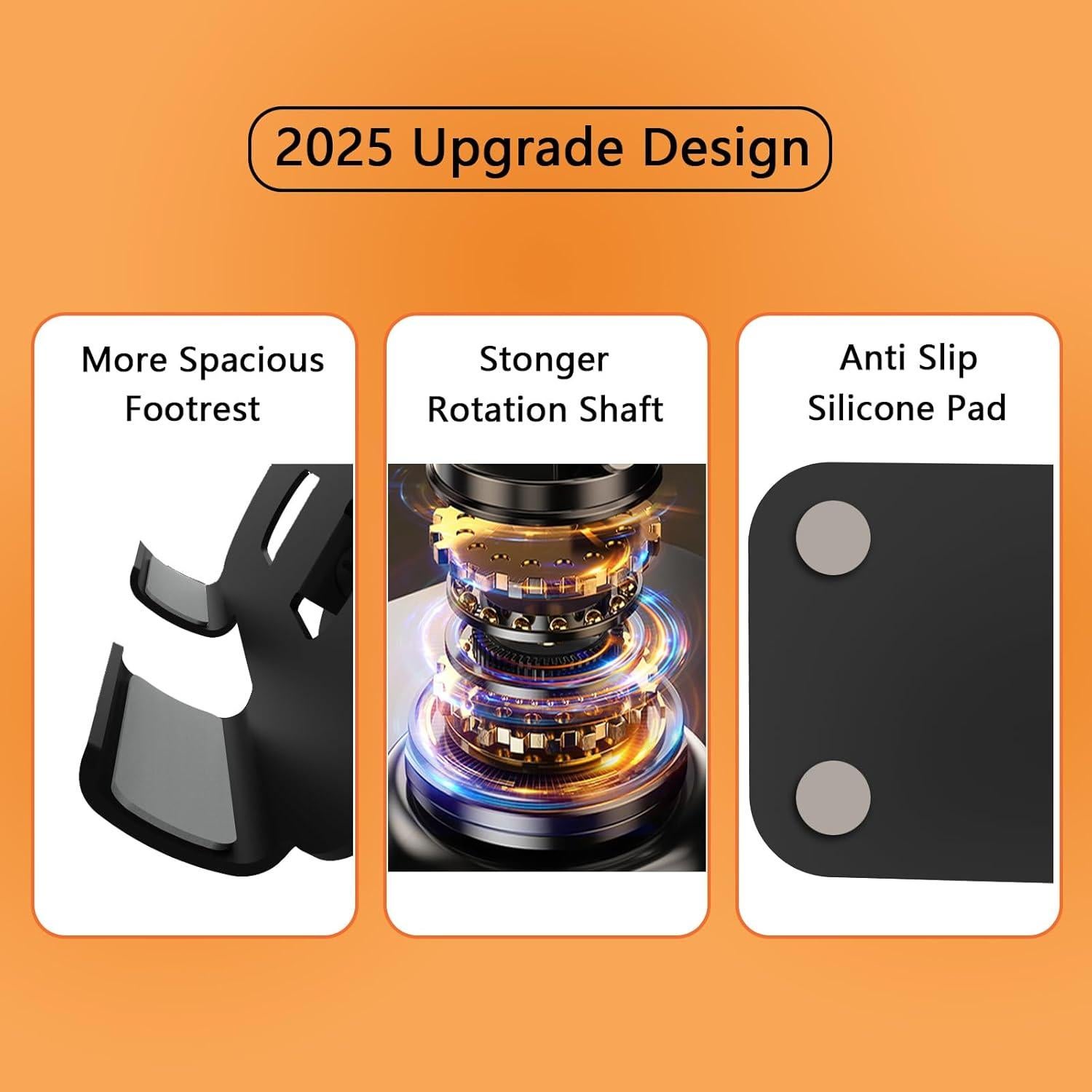 Soporte de Tableta Ajustable TAPMEI Negro 360° para 4-16"