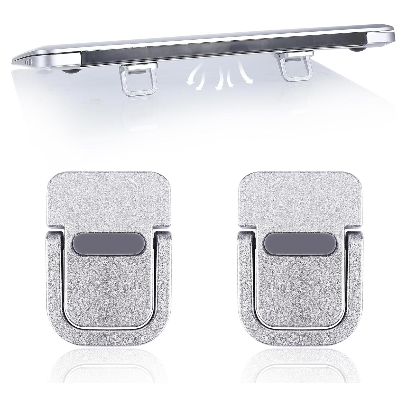 Soporte de Teclado Portátil Mabor 2 Pcs Plata Plegable