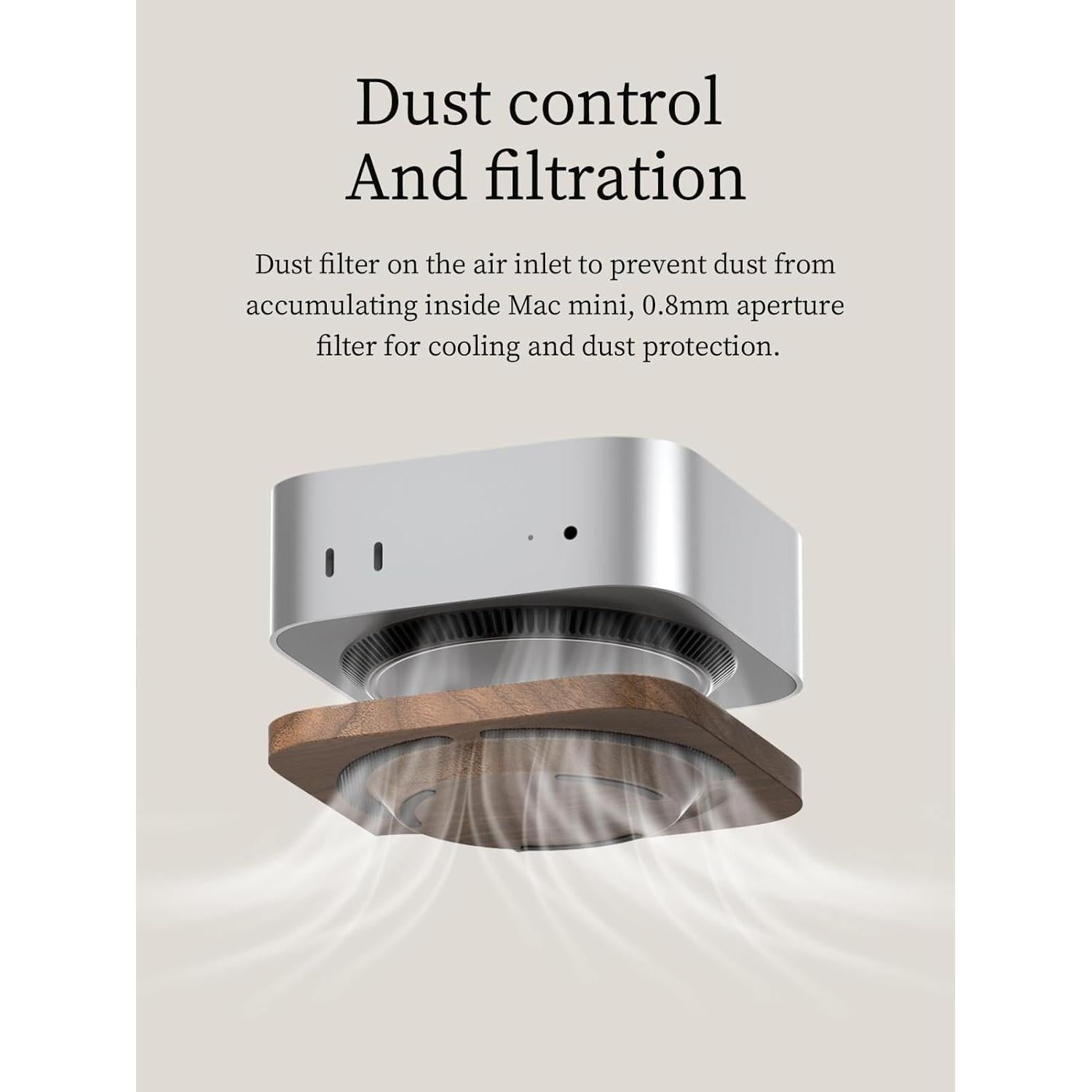 Soporte de Escritorio Hagibis para Mac Mini M4 Pro 2024