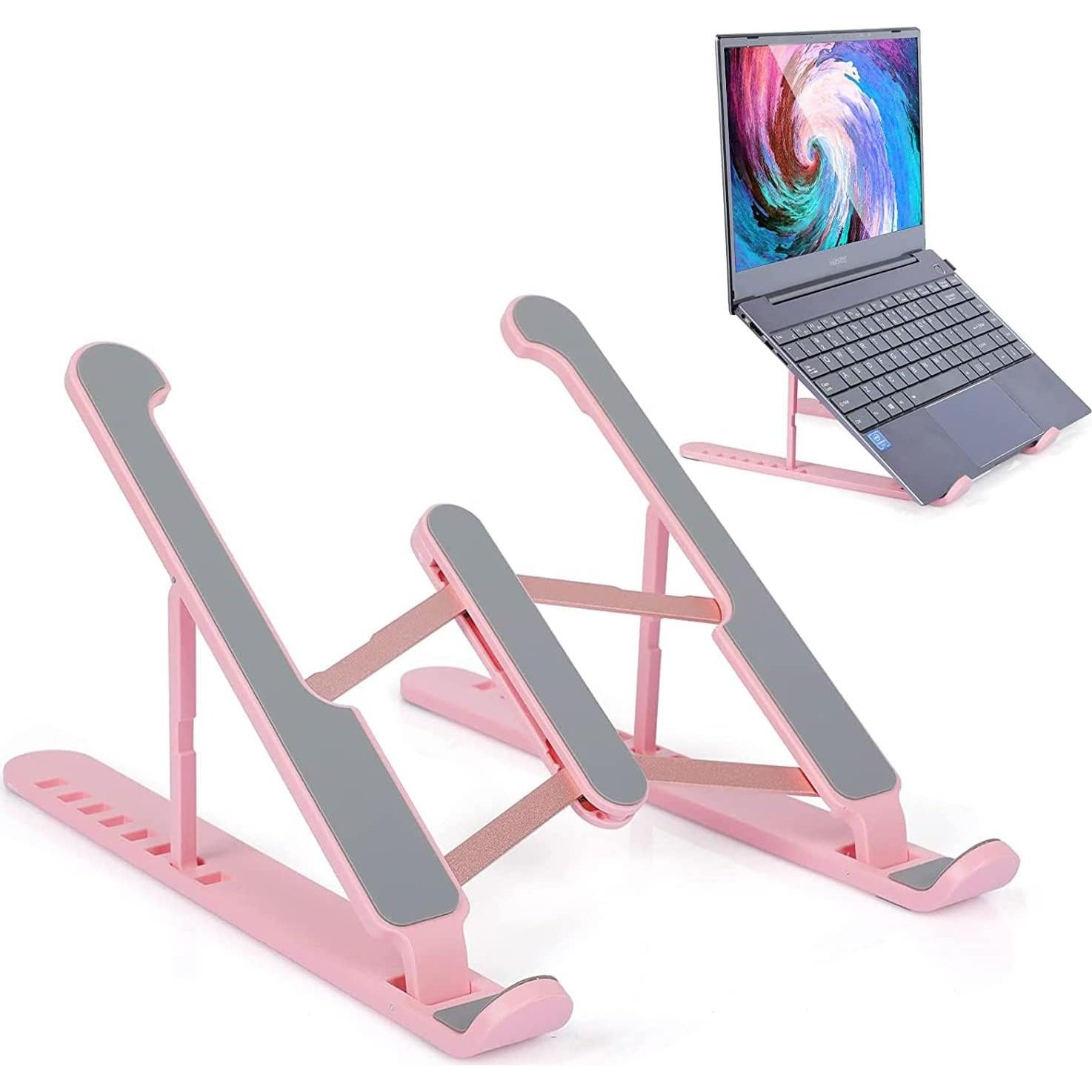 Soporte para Laptop T Legend Rosa 9-15 Pulgadas Ajustable