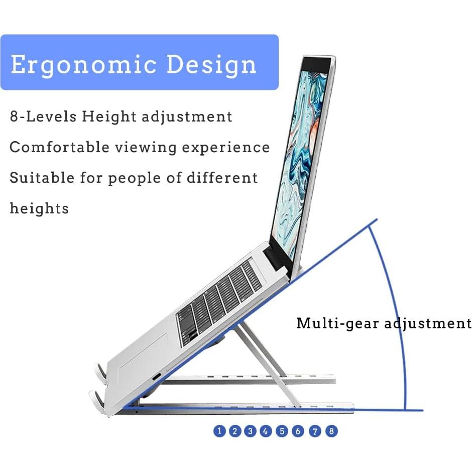 Soporte para Laptop T Legend Rosa 9-15 Pulgadas Ajustable