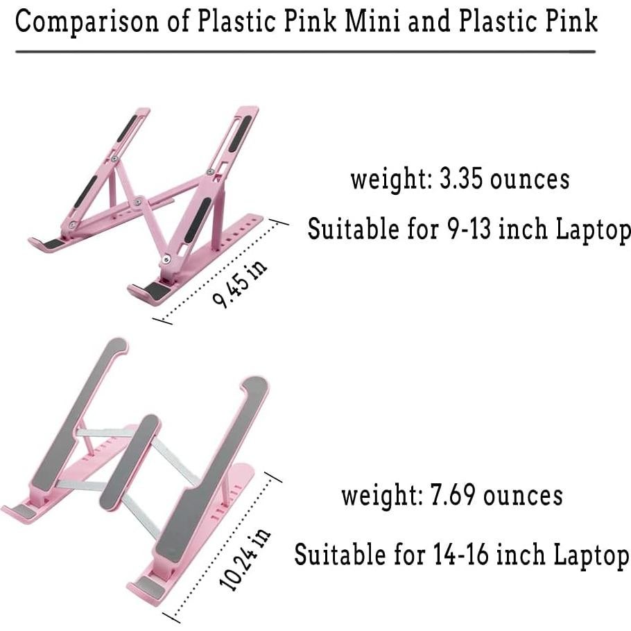 Soporte para Laptop T Legend Rosa 9-15 Pulgadas Ajustable
