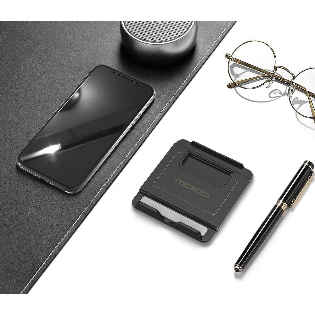 Soporte Plegable para Teléfono/Tableta MoKo Negro/Púrpura