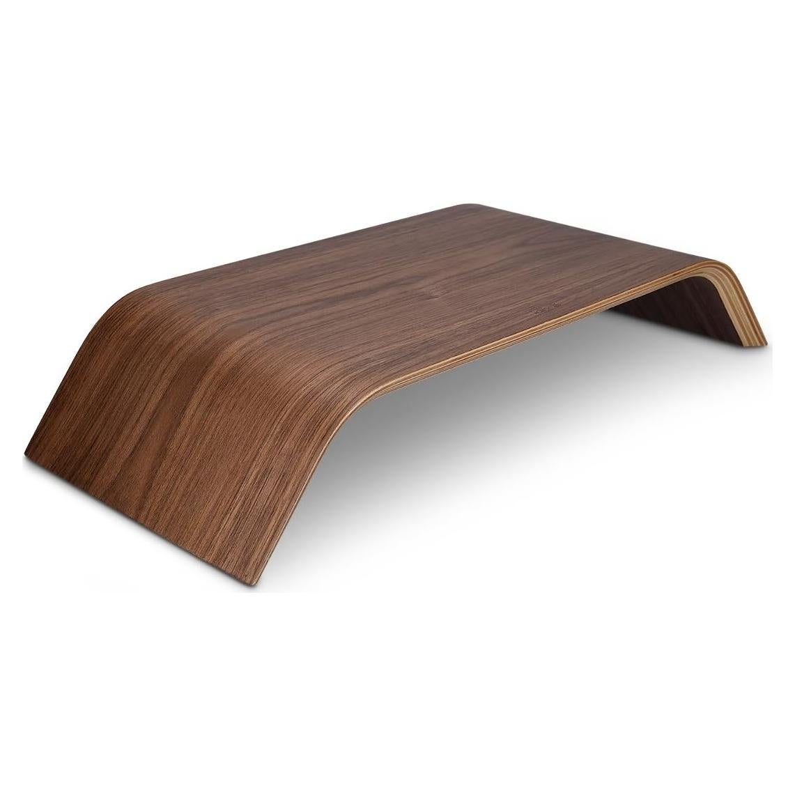 Soporte Elevador de Monitor Kalibri de Madera Nogal 51.3x23.2cm