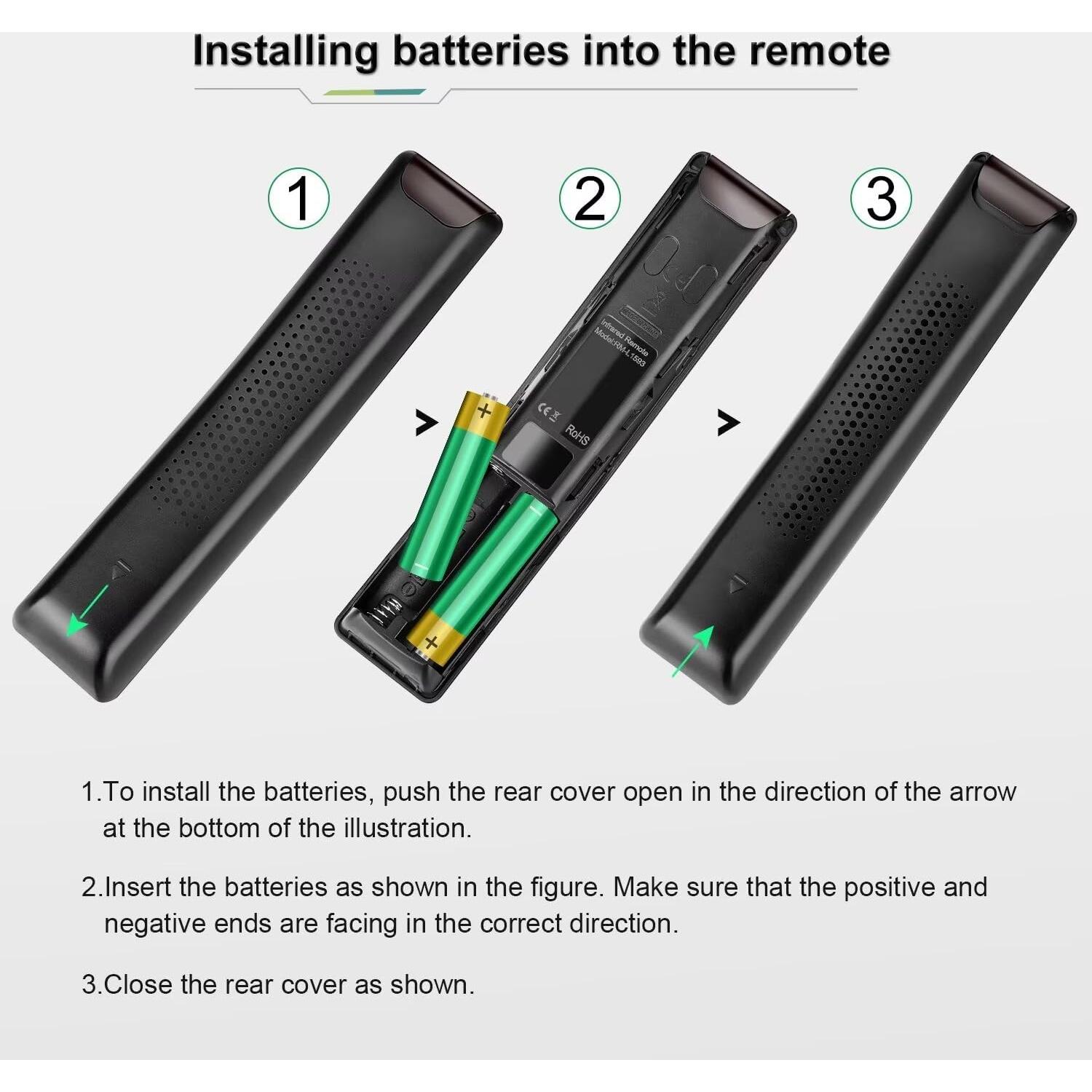 Control Remoto Universal EWO'S para Televisores Samsung 4K UHD
