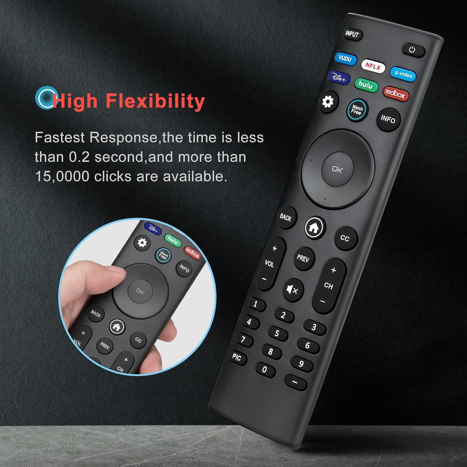 Control Remoto Universal VIZIO XRT140 para TVs Inteligentes