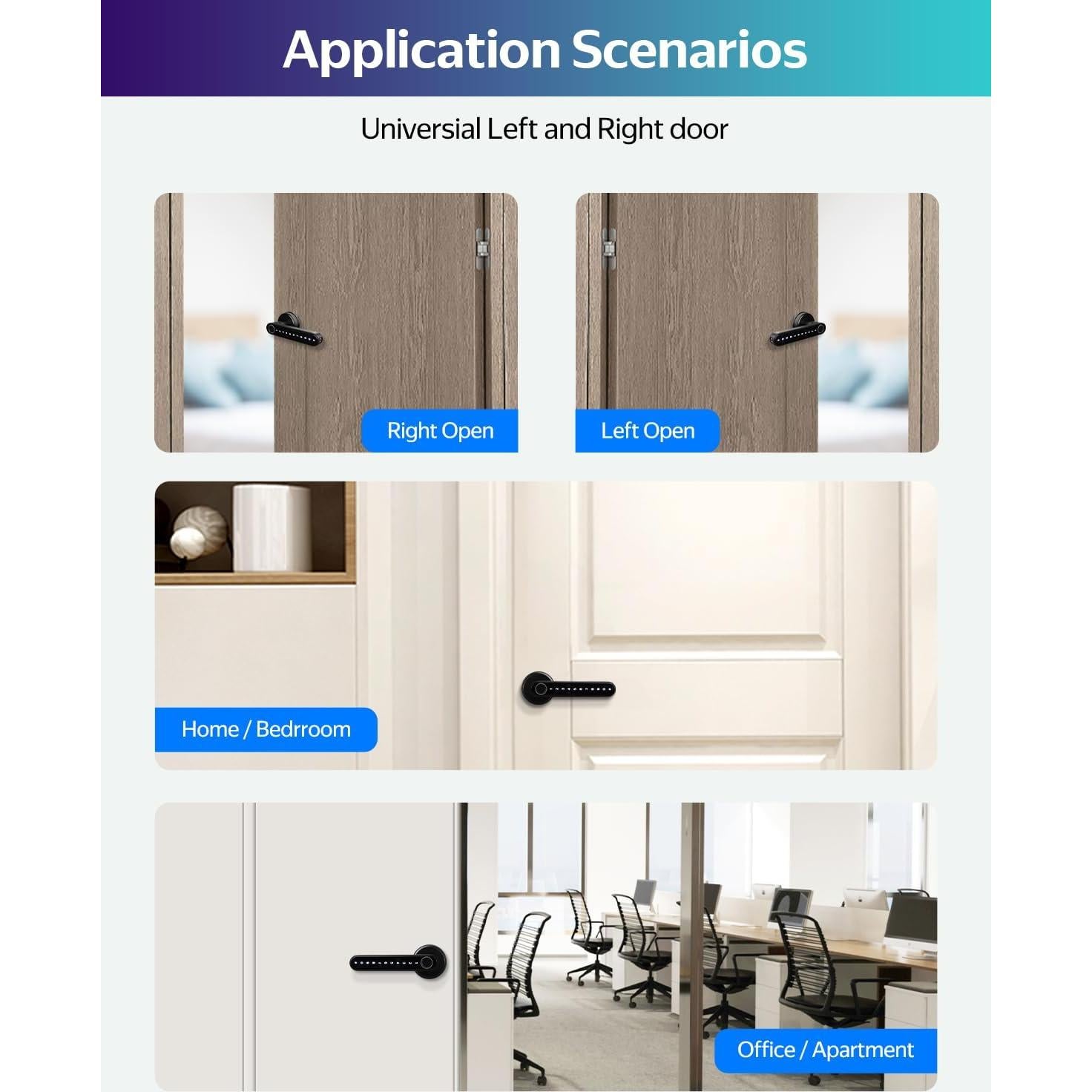 Cerradura Inteligente CATCHFACE C6 Biométrica Control App