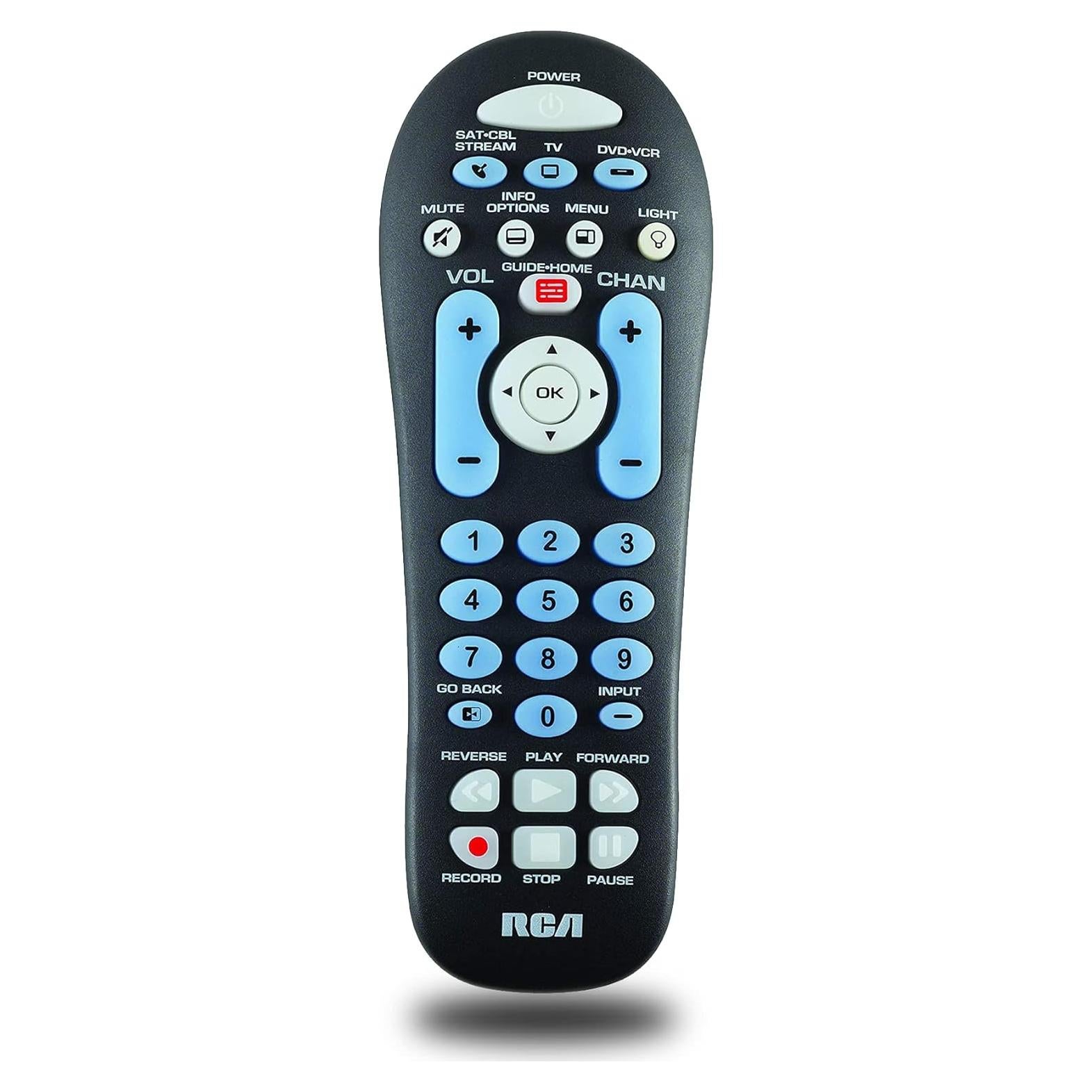 Control Remoto Universal RCA RCR313BE para 3 Dispositivos