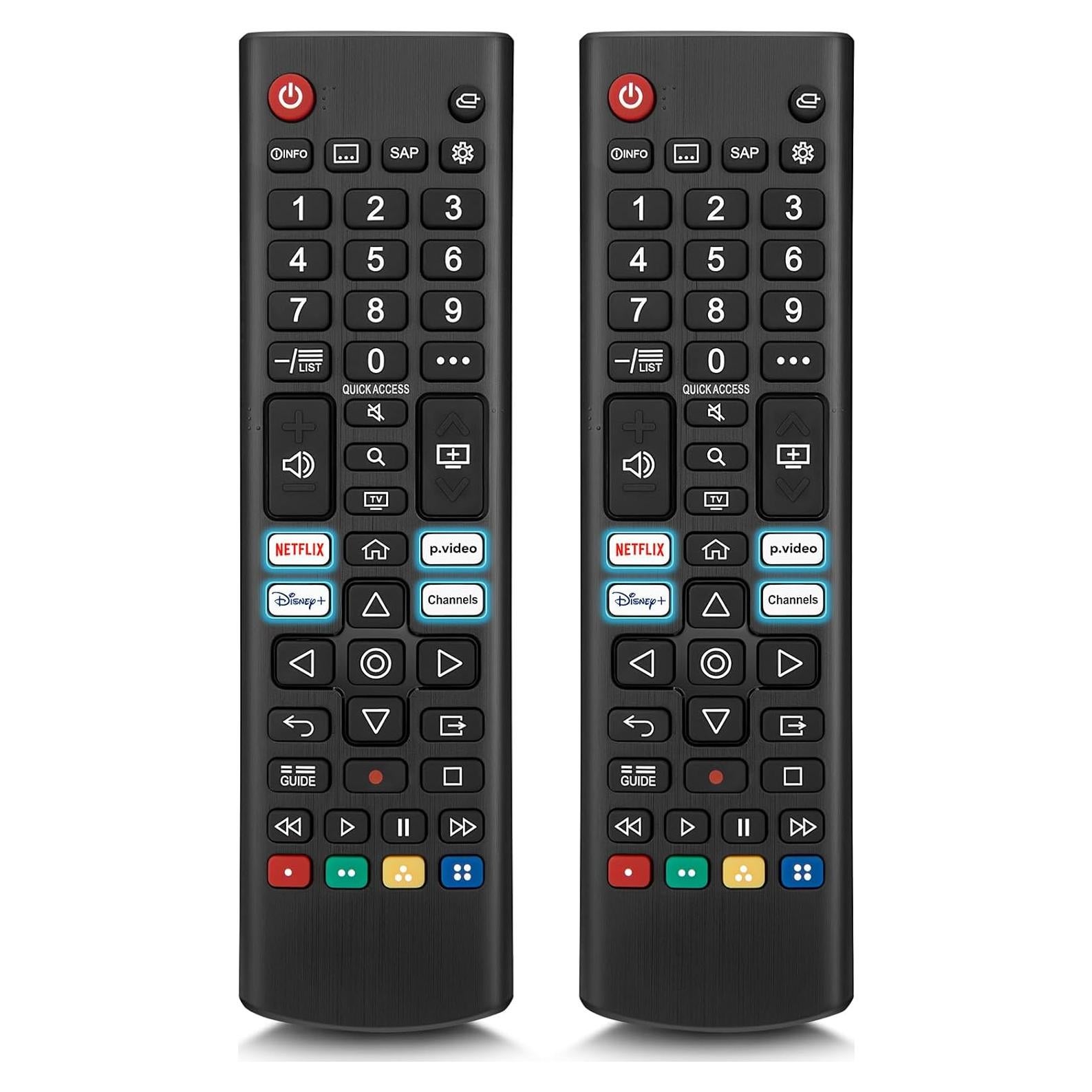 Control Remoto Universal OMAIC para TV LG - Paquete de 2