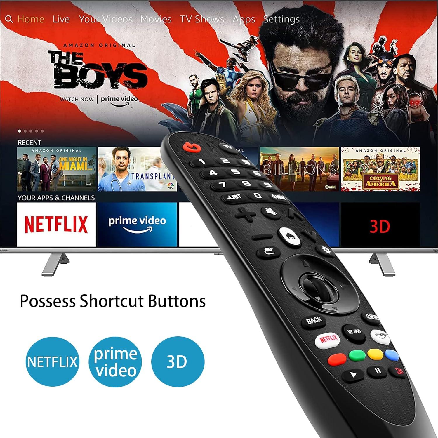 Control Remoto Universal EONCHARM para TV Smart LG AN-MR600G