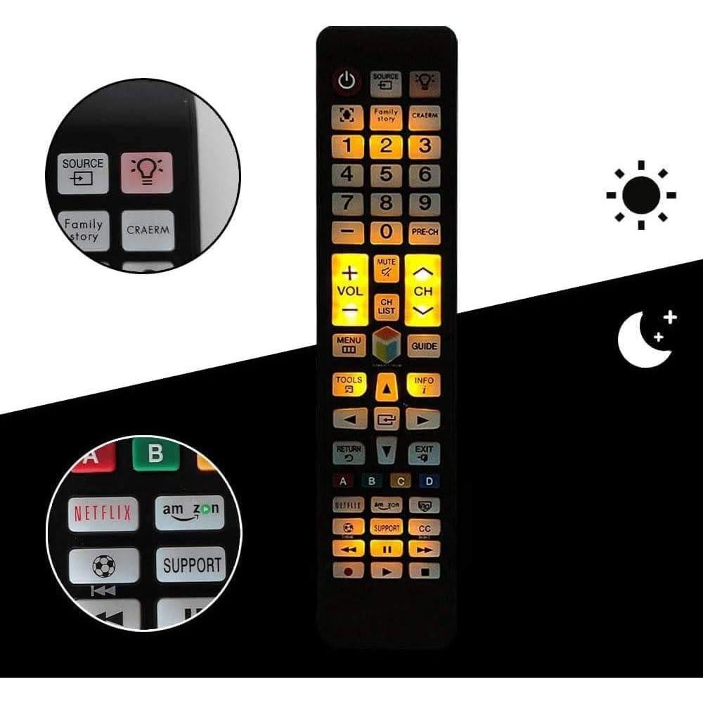 Control Remoto Universal Samsung Retroiluminado para TV LED