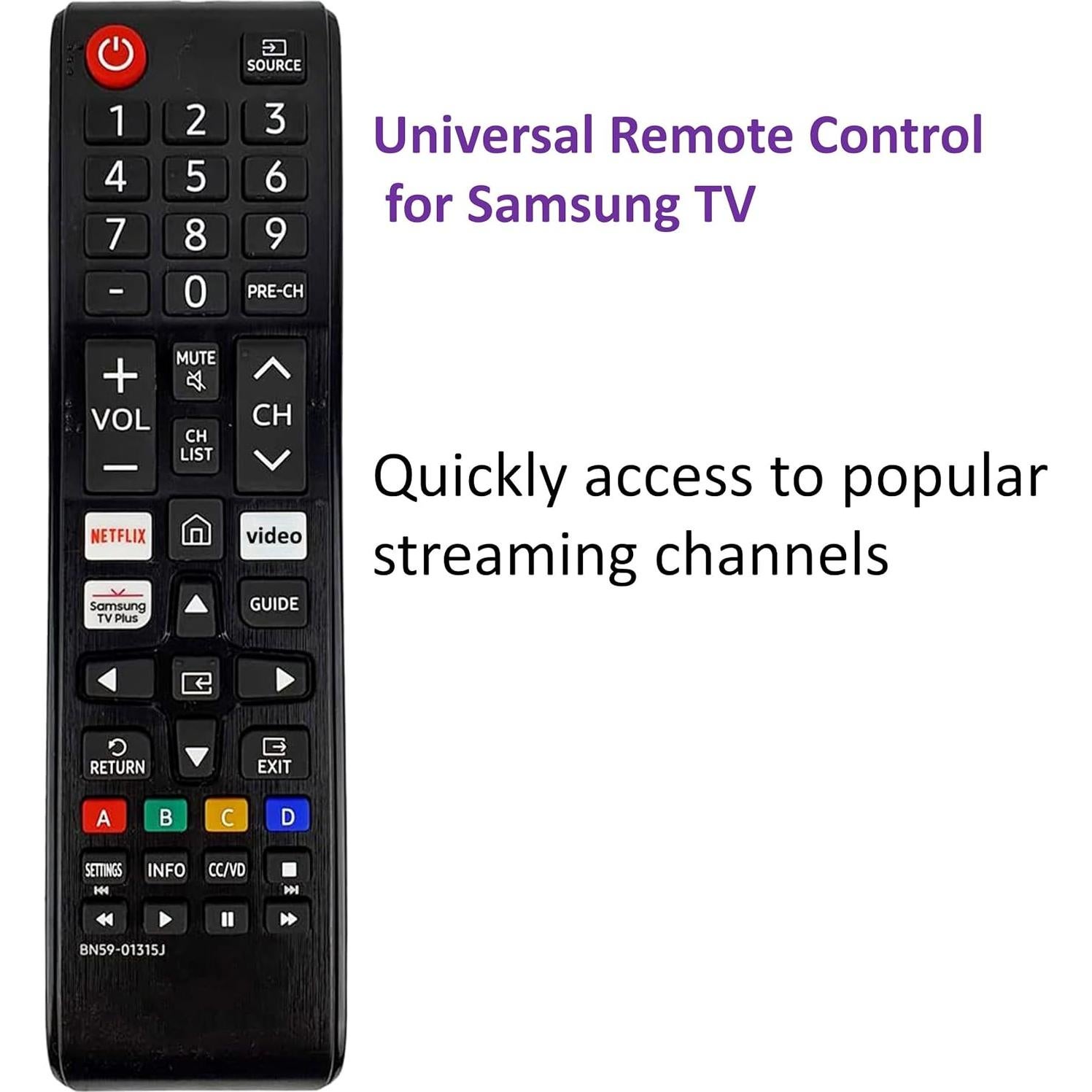 Control Remoto Universal Samsung BN59-01315J para TV Smart