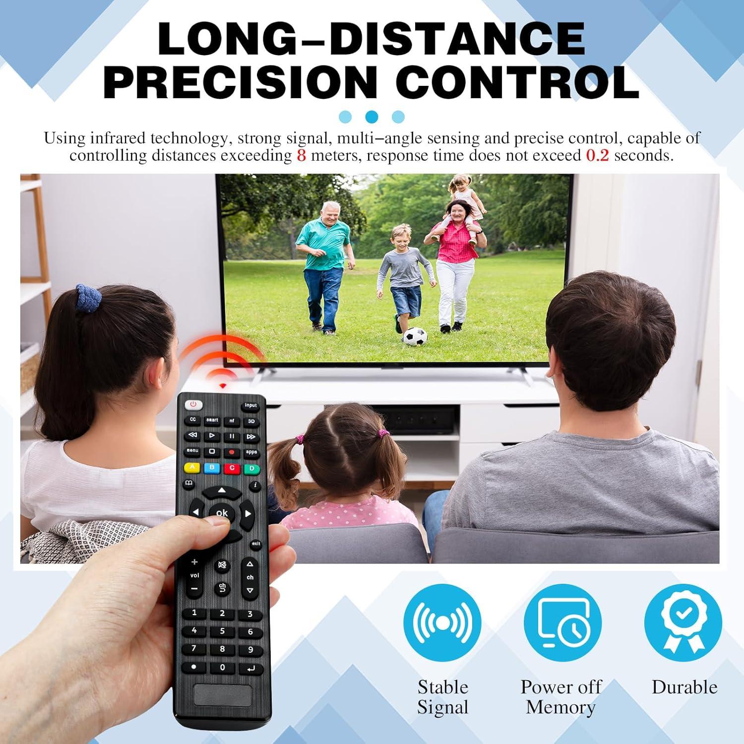 Paquete de 10 Controles Remotos Universales Saysurey para TV