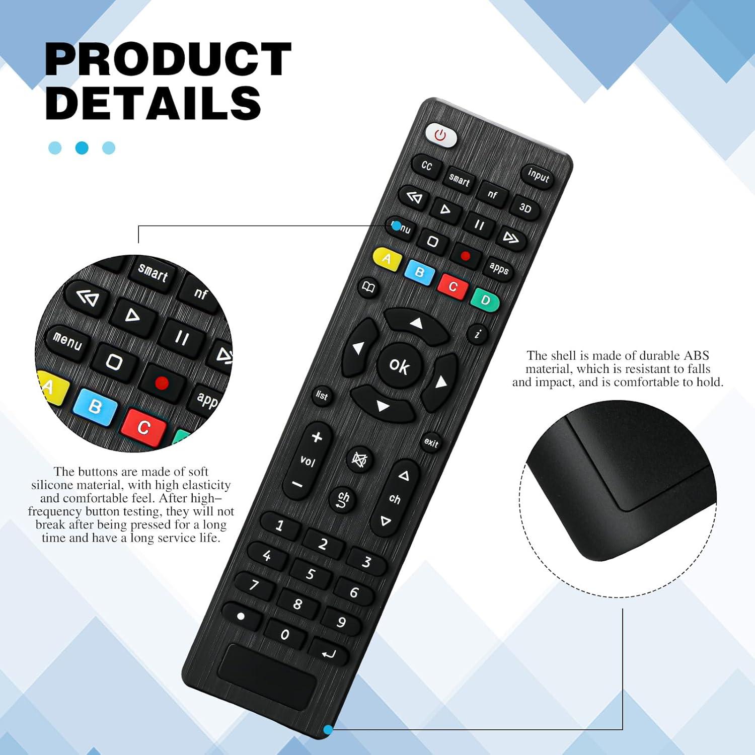 Paquete de 10 Controles Remotos Universales Saysurey para TV