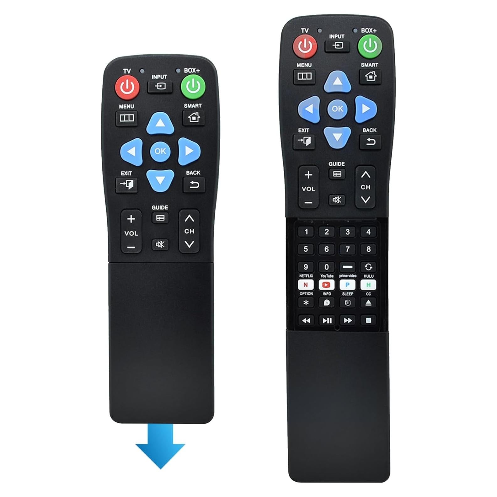 Control Remoto Universal Grande para Personas Mayores - YunCChengFR