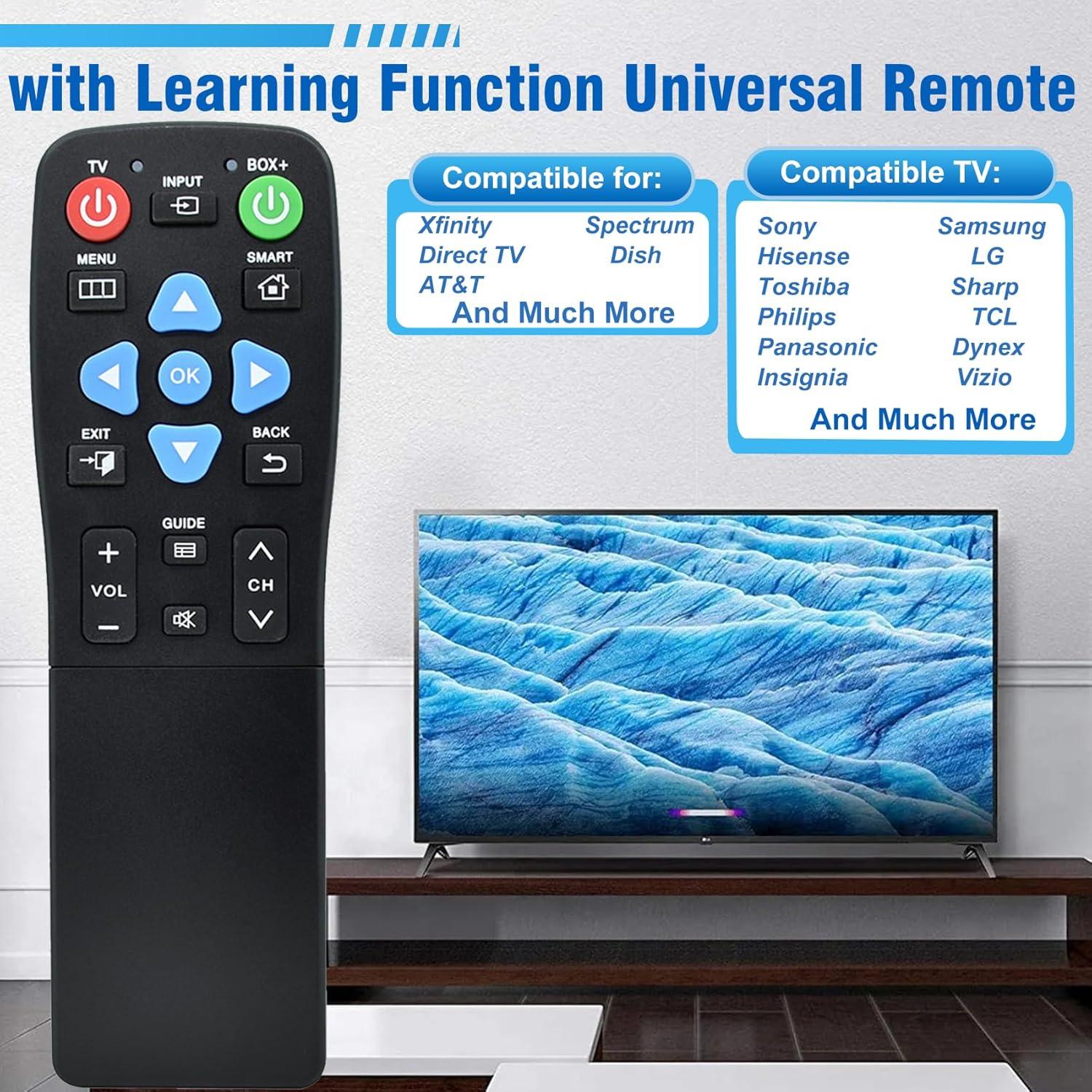 Control Remoto Universal Grande para Personas Mayores - YunCChengFR