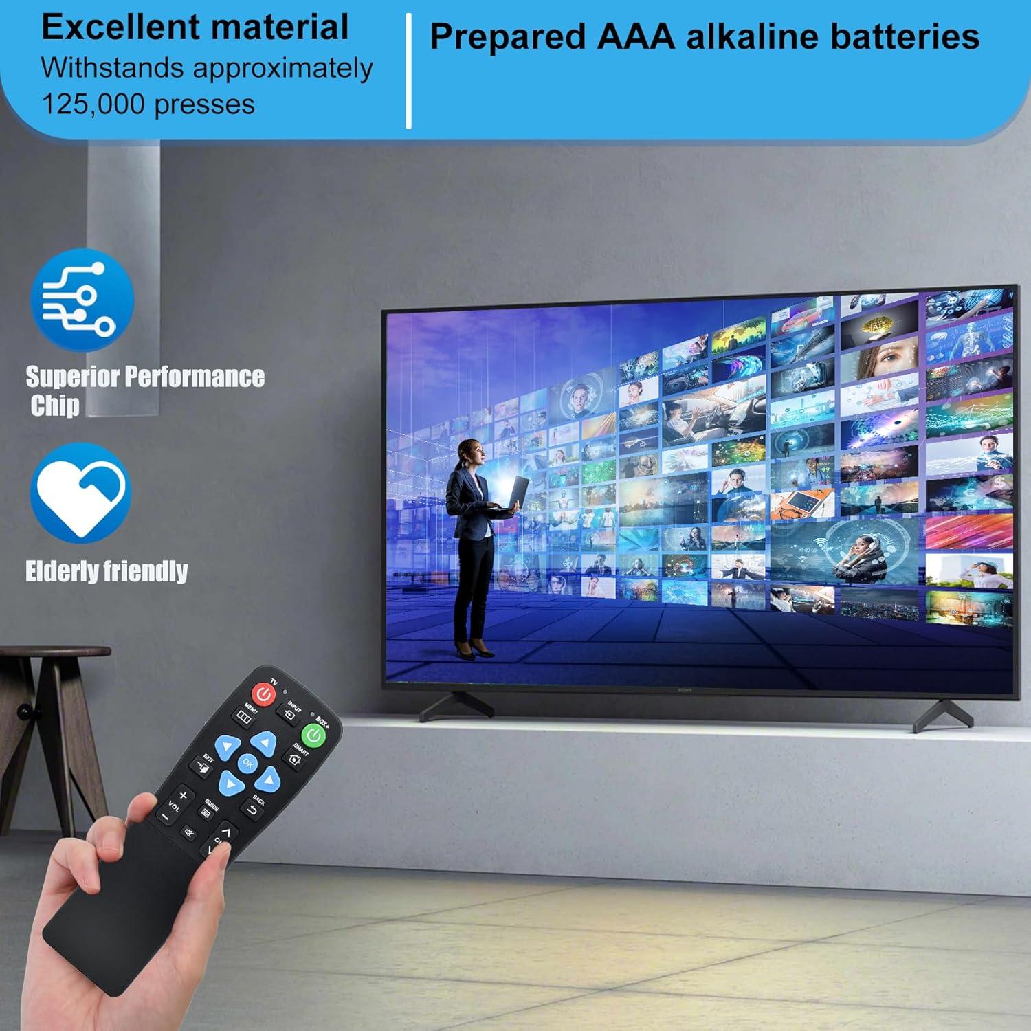 Control Remoto Universal Grande para Personas Mayores - YunCChengFR