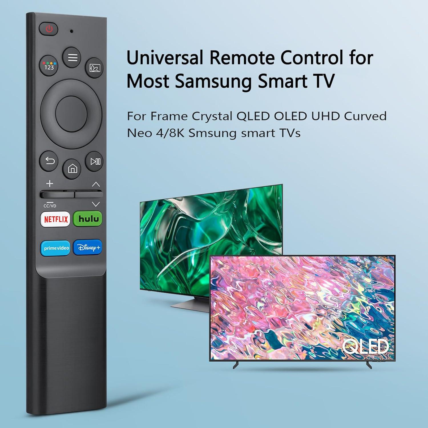 Control Remoto Reemplazo Universal Tuovar para TV Samsung 4K 8K