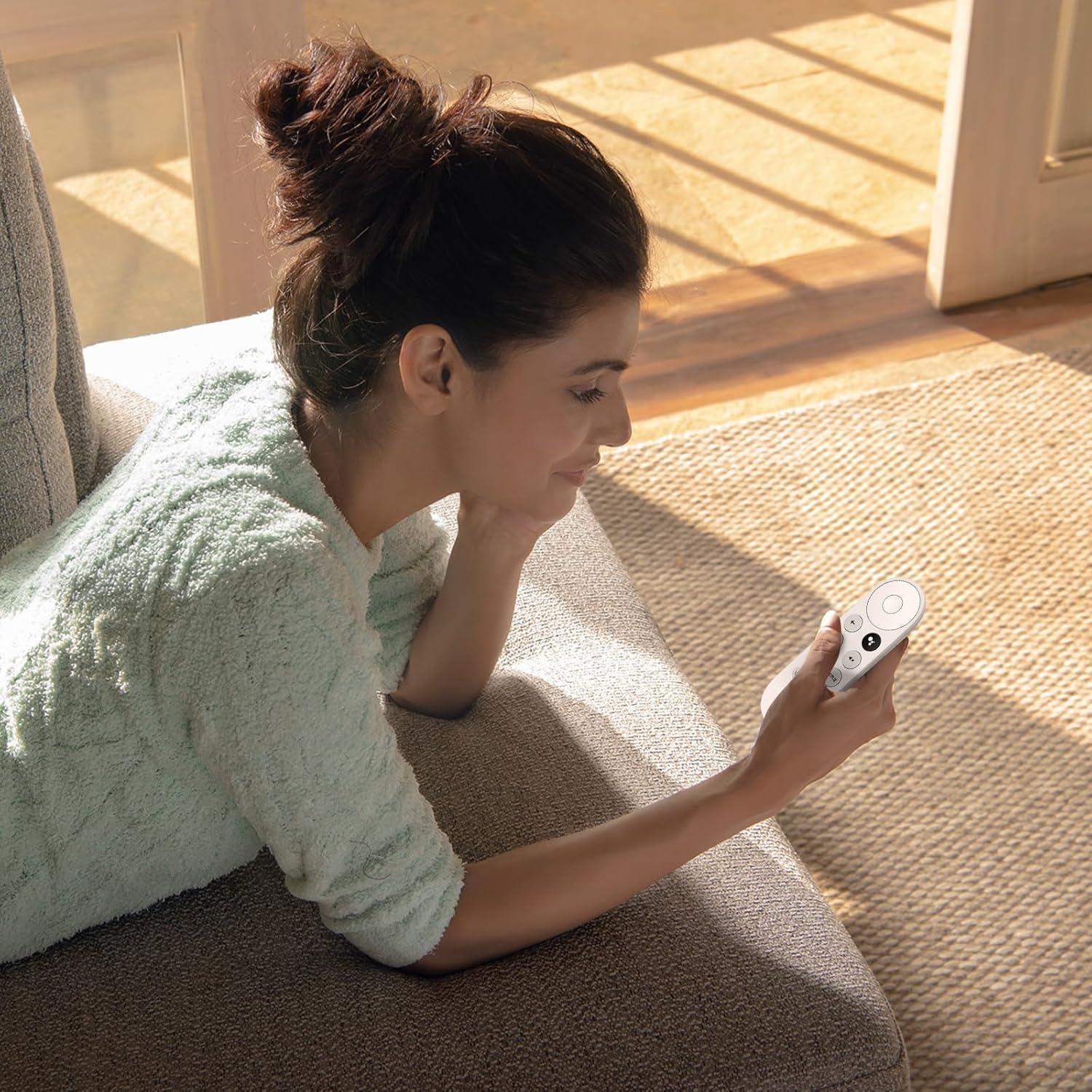 Control Remoto Reemplazo LOUTOC para Google Chromecast Snow