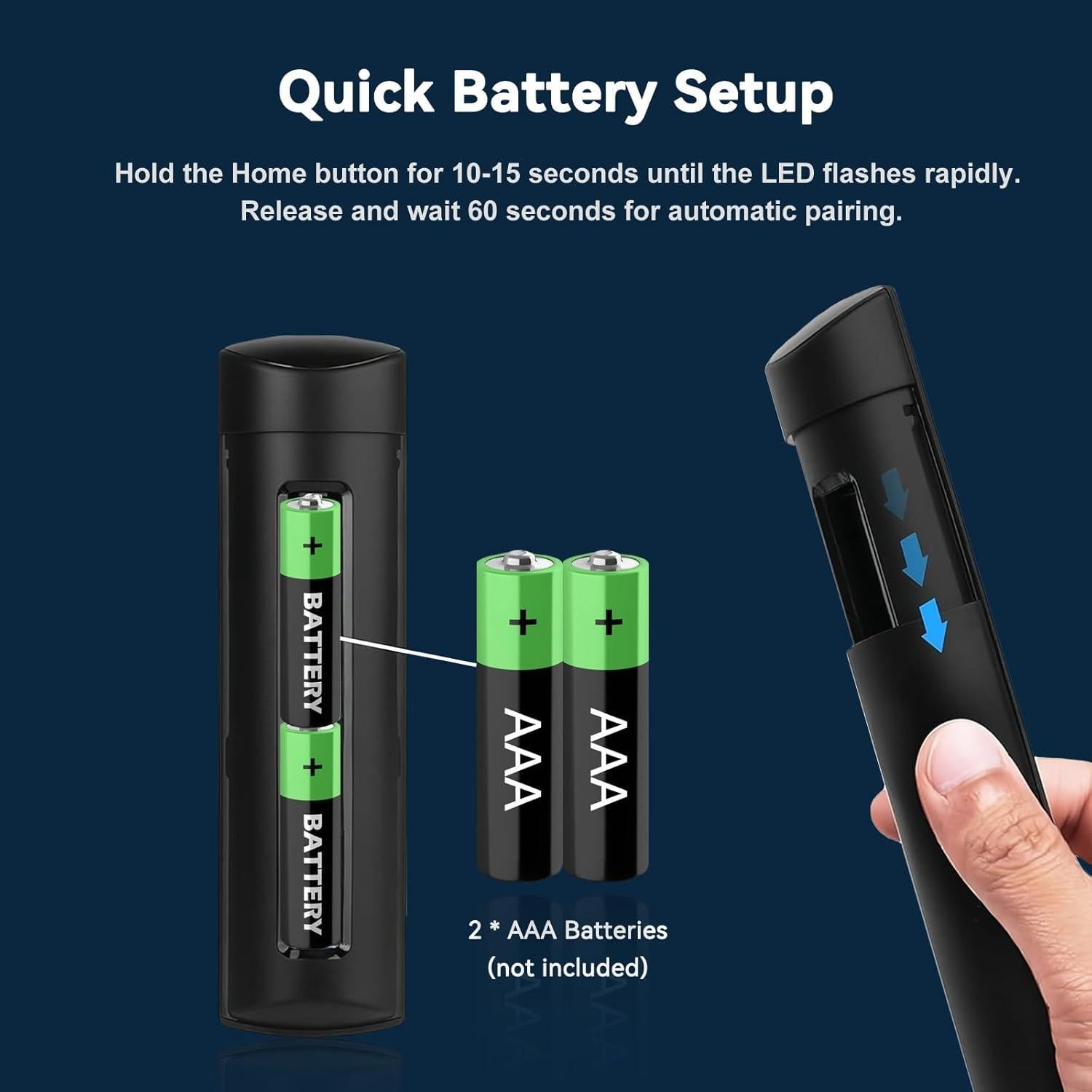 Control Remoto de Voz OROSAUR para TV Inteligente Toshiba/Insignia