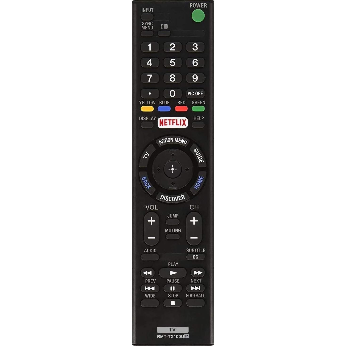 Control Remoto Universal RMT-TX100U para Televisores Sony