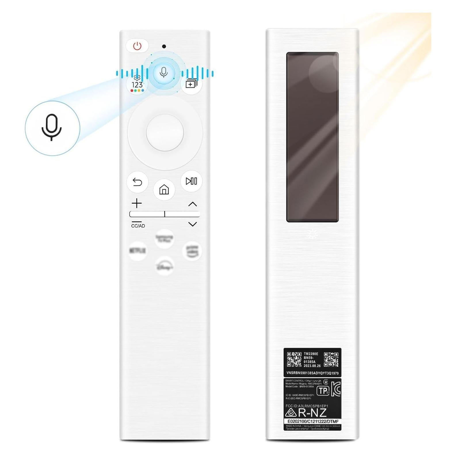 Control Remoto de Voz Solar AYWHP BN59-01391A para Samsung TV