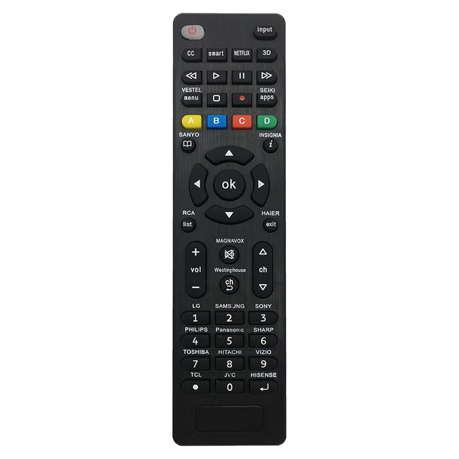 Control Remoto Universal NJALNKHM para TVs Samsung, LG, Sony