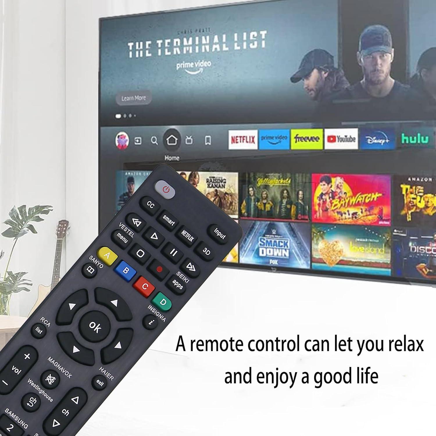 Control Remoto Universal NJALNKHM para TVs Samsung, LG, Sony