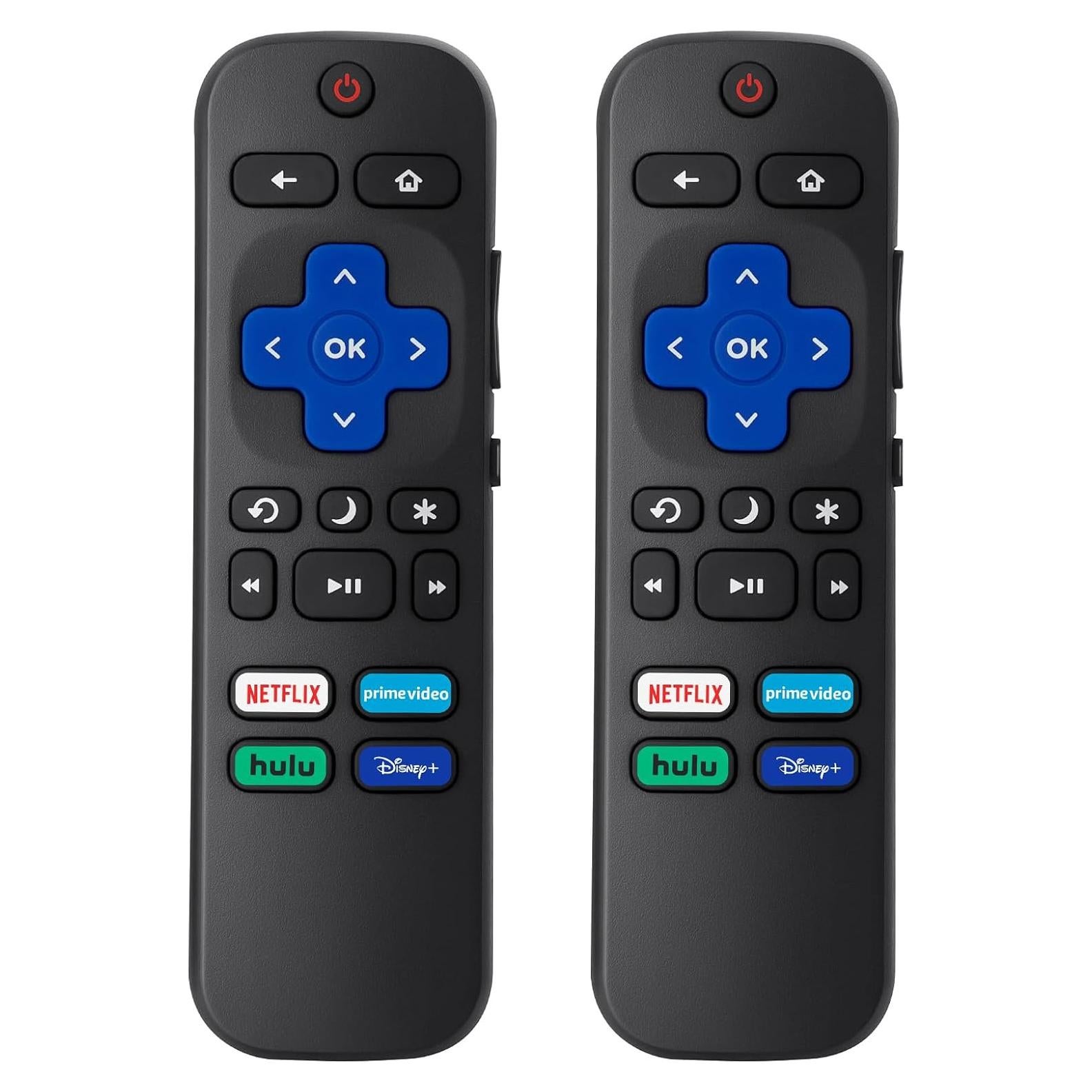 Control Remoto de Reemplazo para TV Roku - Paquete de 2