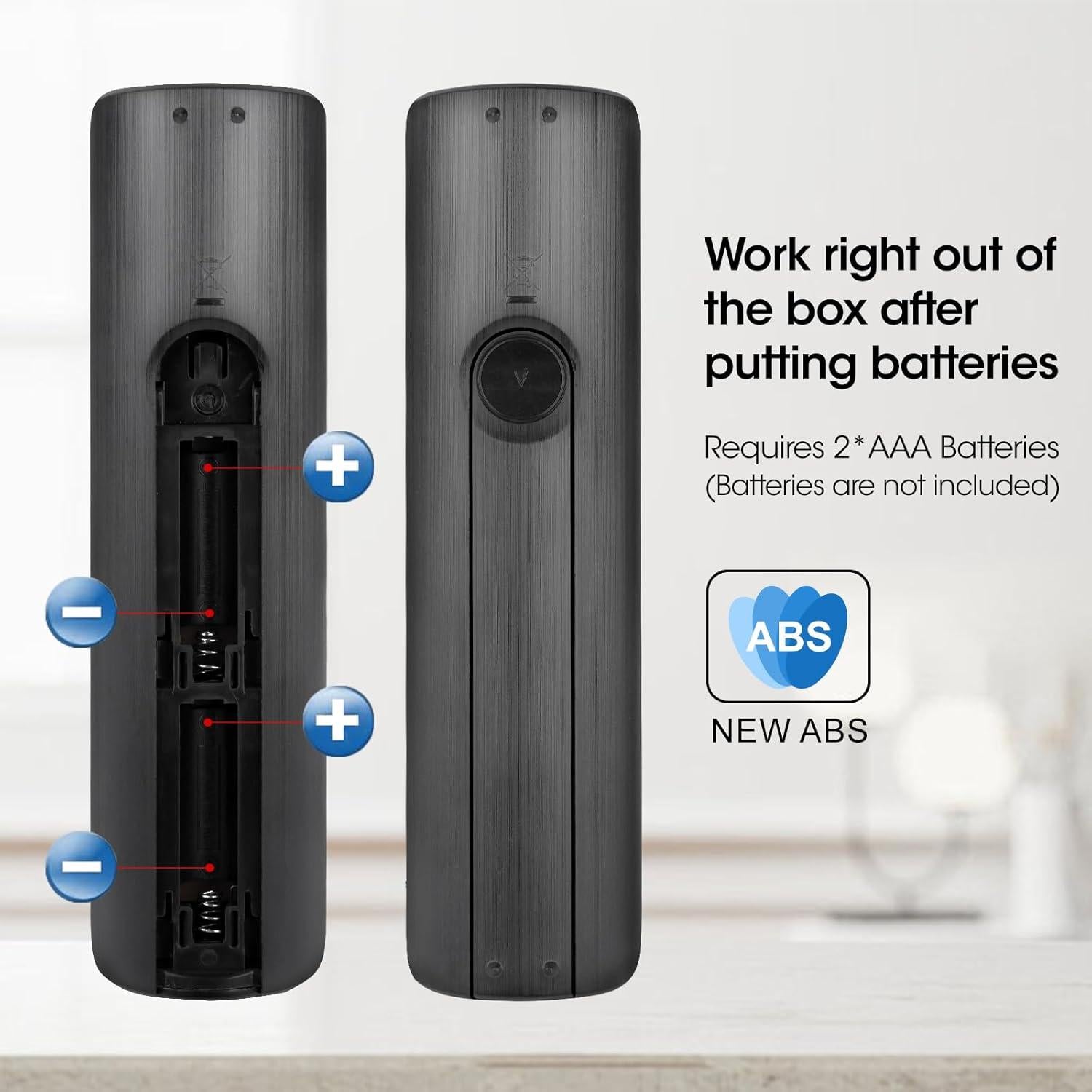 Paquete de 3 controles remotos YesBes para TV Samsung