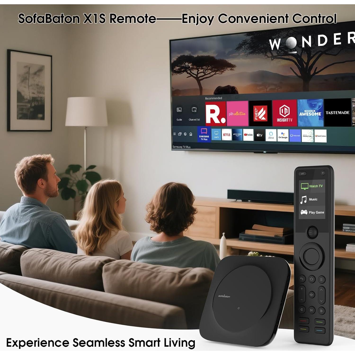 Control Remoto Universal SofaBaton X1S con Hub y App Inteligente