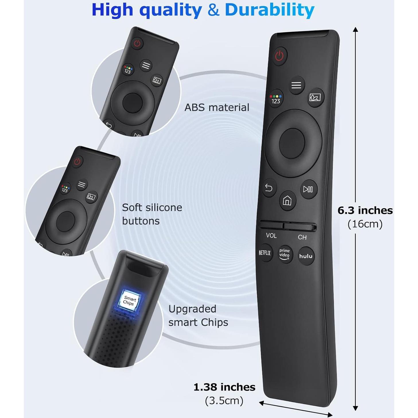 Control Remoto Reemplazo OMAIC para TV Samsung IR - 3 Botones Directos