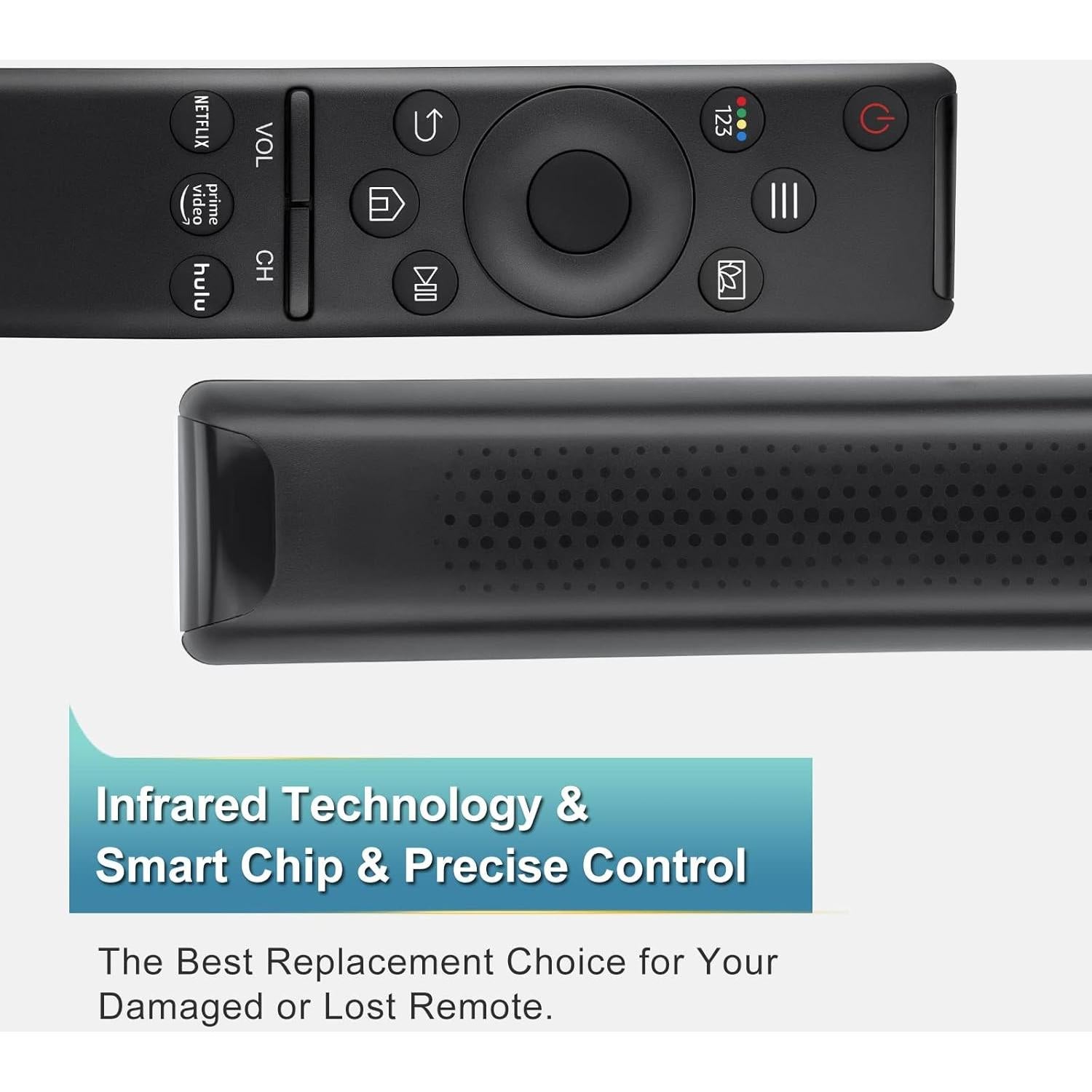 Control Remoto Reemplazo OMAIC para TV Samsung IR - 3 Botones Directos