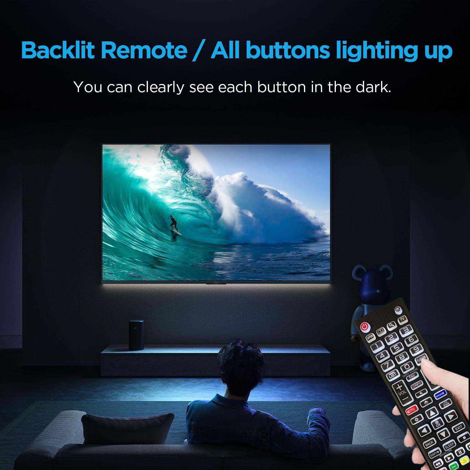 Control Remoto Retroiluminado LG AKB75095307 para TV Smart 4K UHD