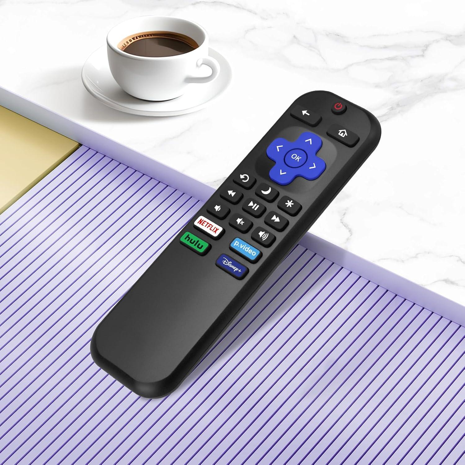 Control Remoto Reemplazo Angror N280 para TV Roku - Acceso Directo